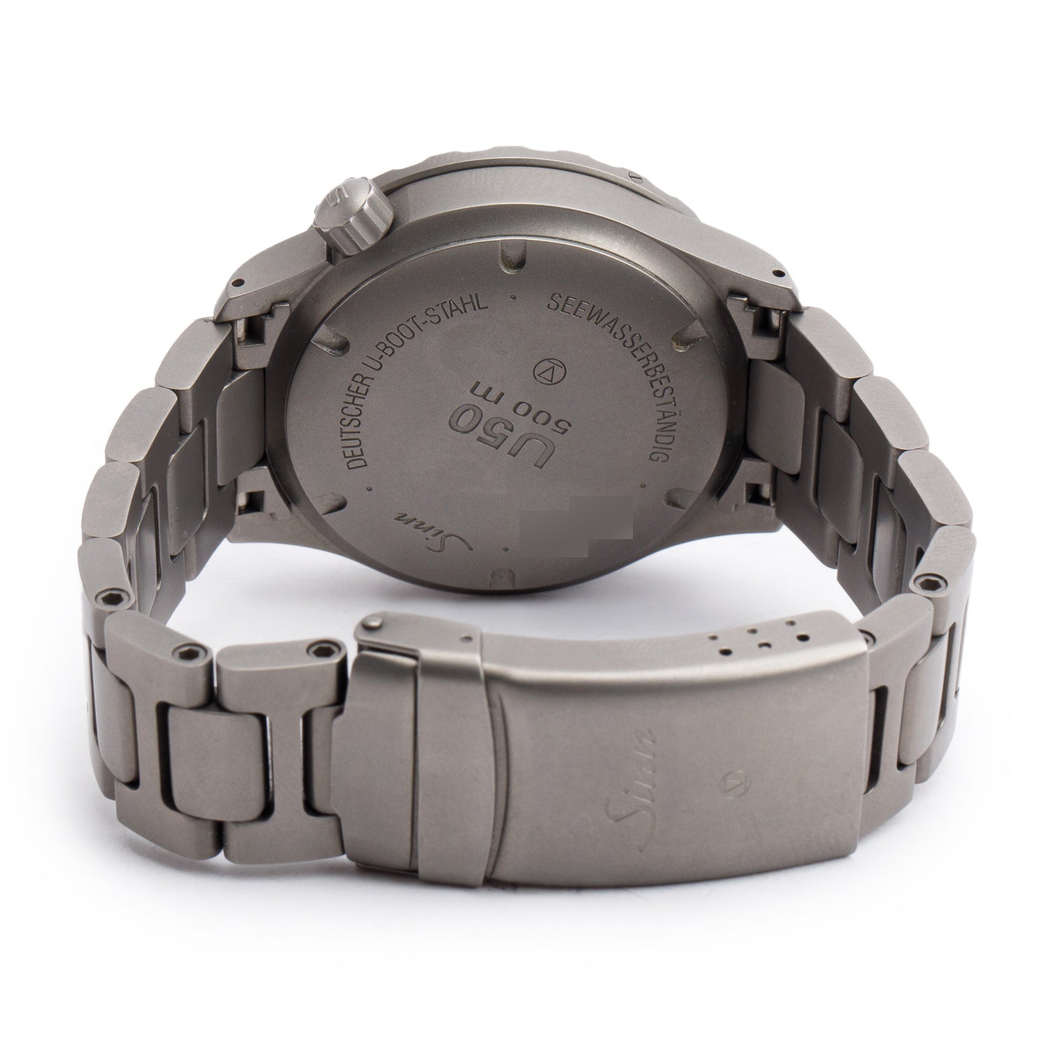 Sinn Stainless Steel U50 41 MM Automatic Watch Black Dial w/ Box & Papers