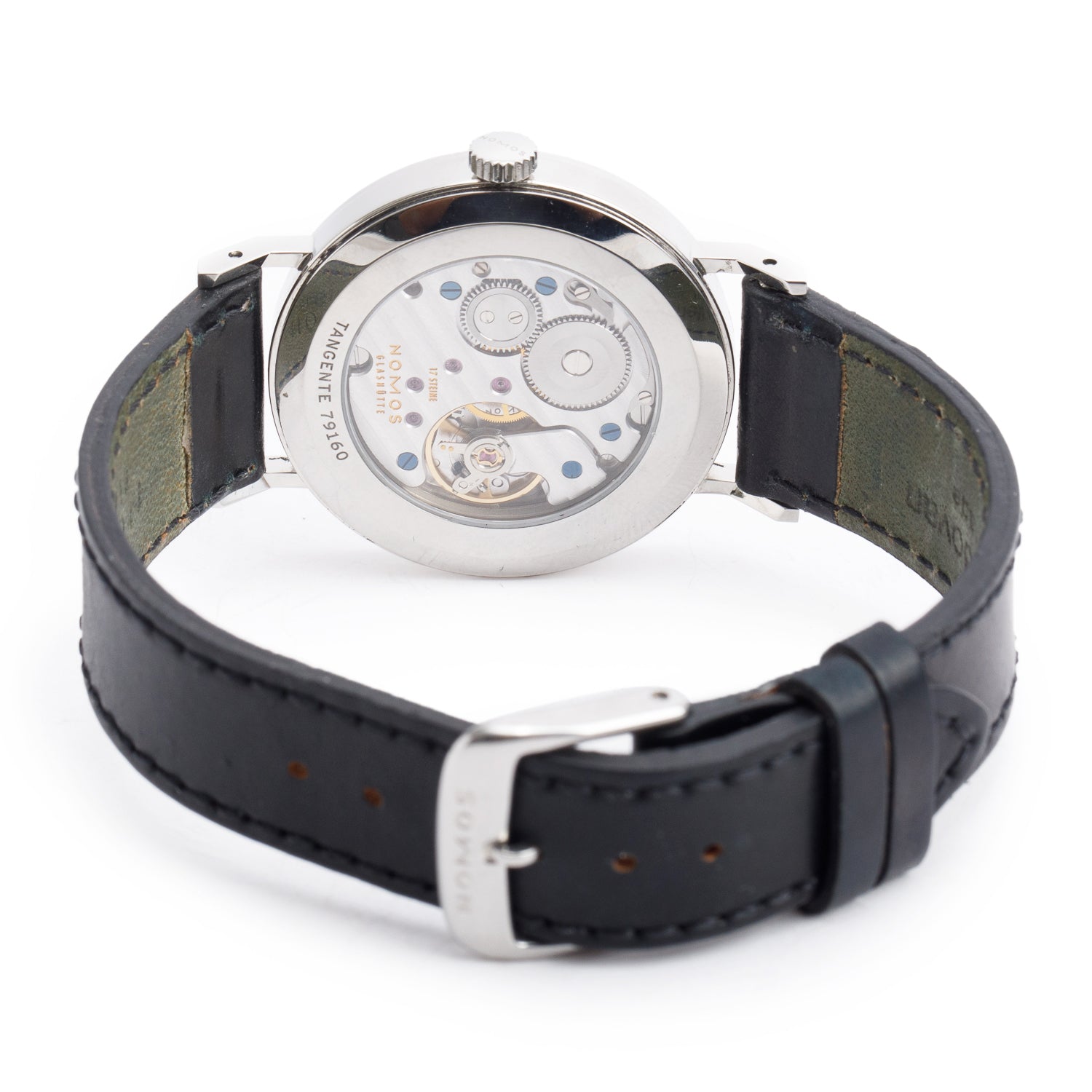 Nomos Glashutte Stainless Steel Tangente 35 MM Manual Watch w/ Box