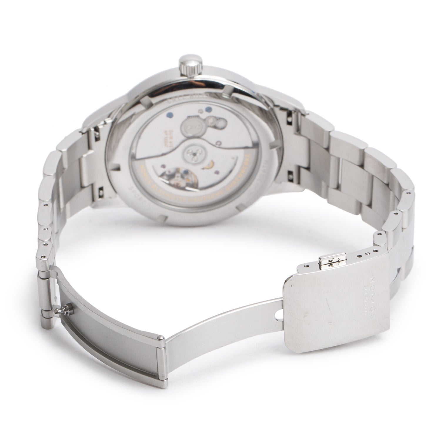 Nomos Glashutte Stainless Steel Club Sport 42 MM Automatic Watch Blue Dial w/ Box & Papers