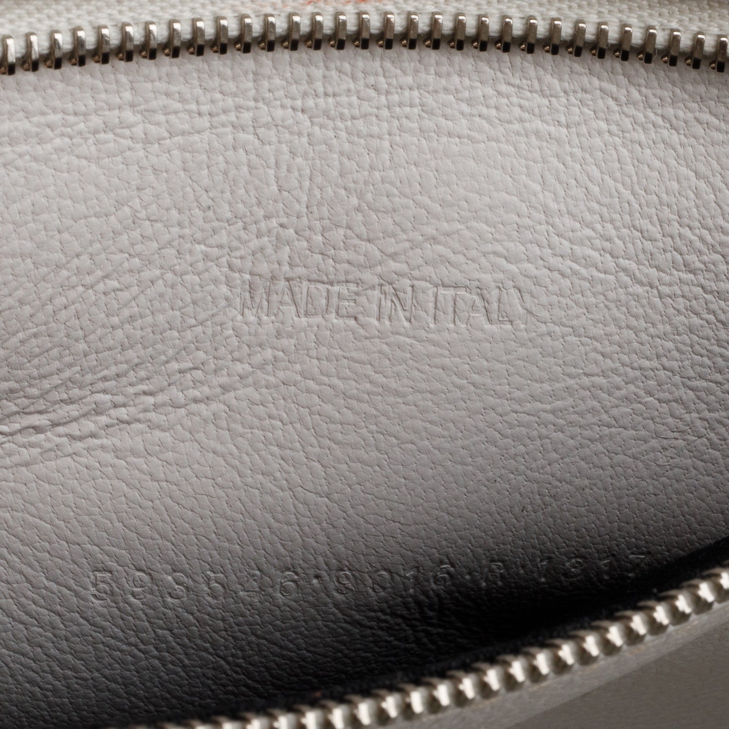 Balenciaga White Calfskin Croc Embossed Small Hourglass Top Handle Bag w/ Strap