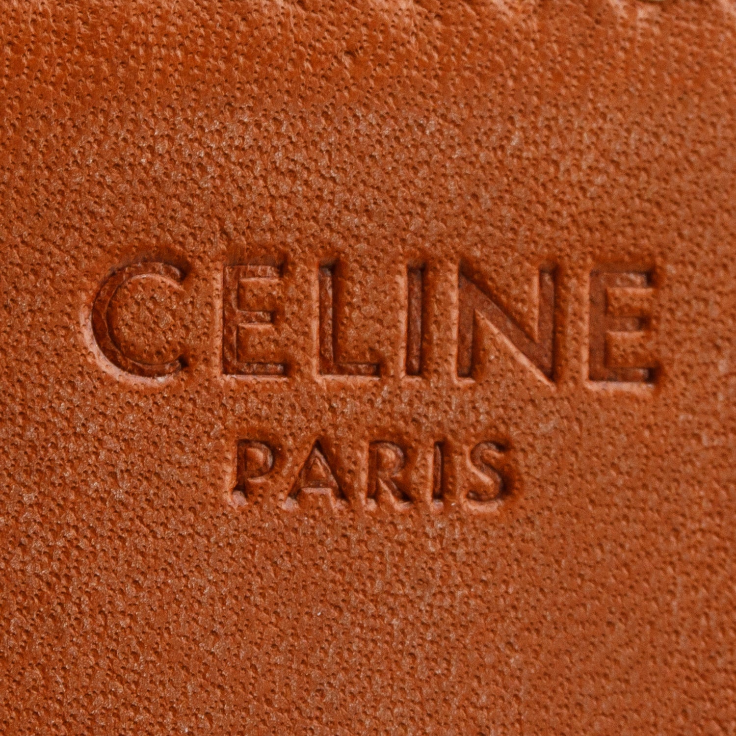 Celine 2023 Tan Natural Calfskin Medium Triomphe