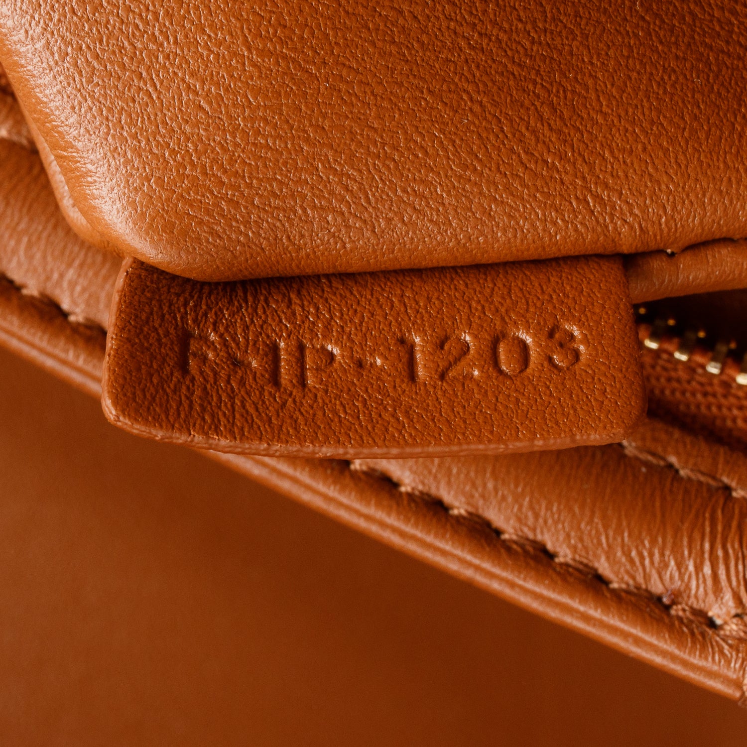 Celine 2023 Tan Natural Calfskin Medium Triomphe