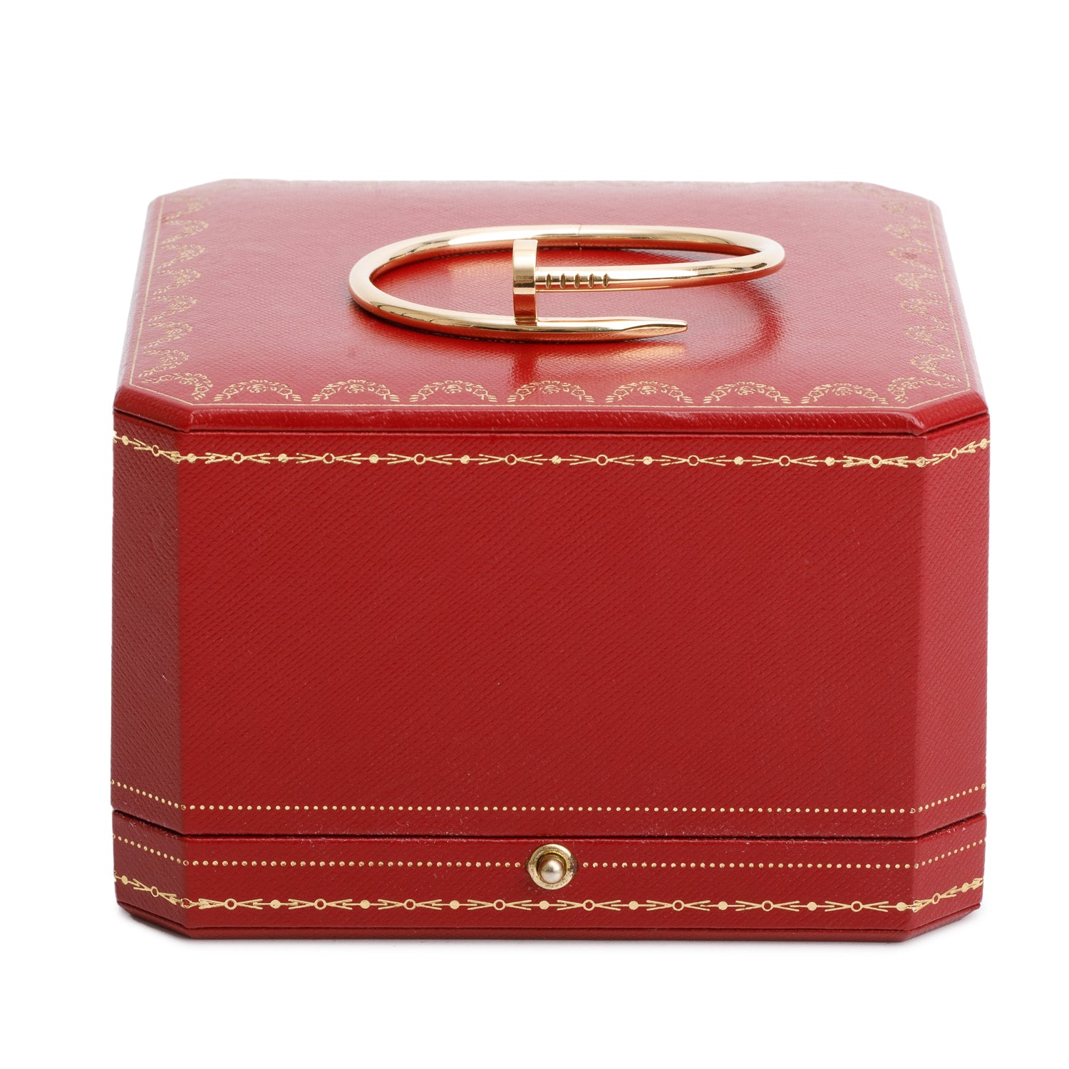 Cartier 18k Yellow Gold Juste Un Clou Bracelet, Classic Model Size 16 w/ Box