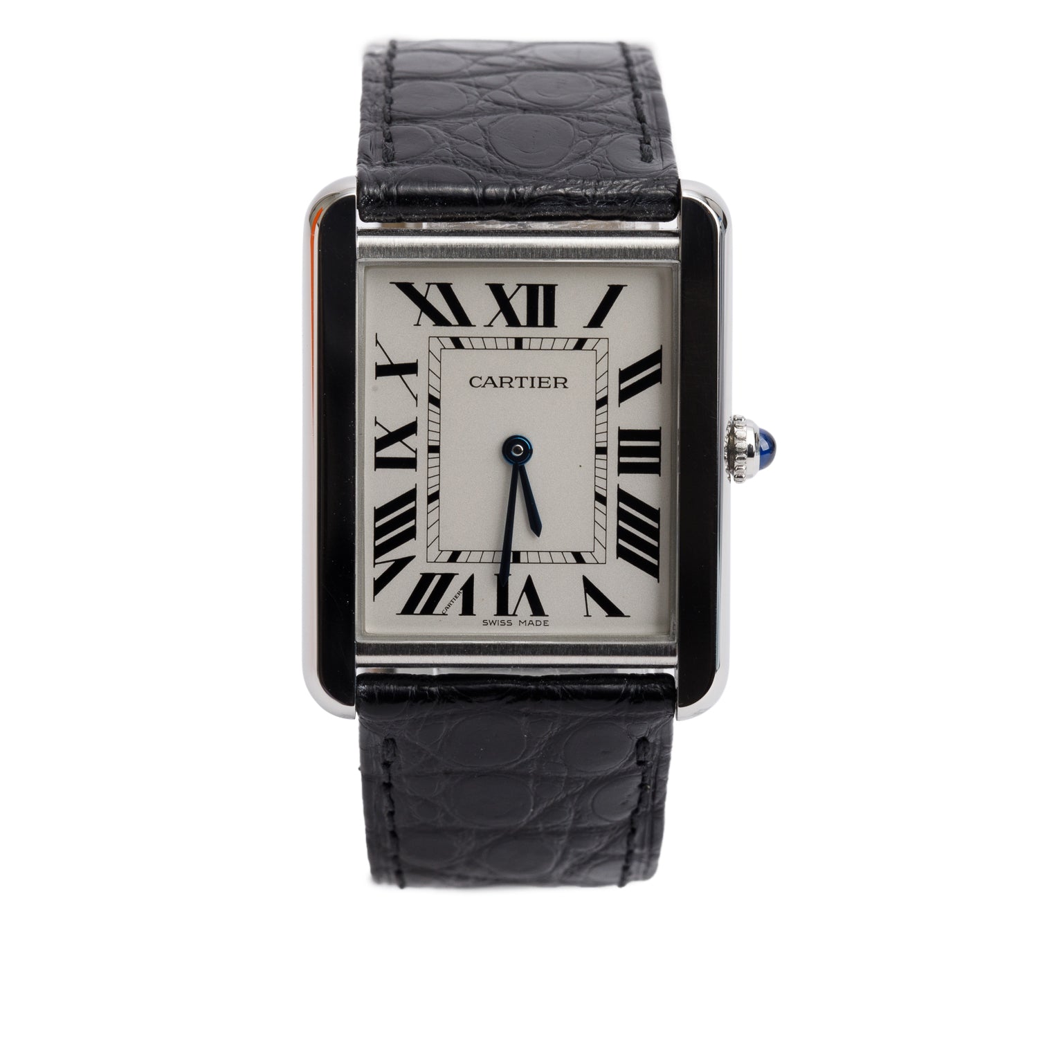 Cartier Stainless Steel Tank Solo Quartz Watch, Large Model 3169