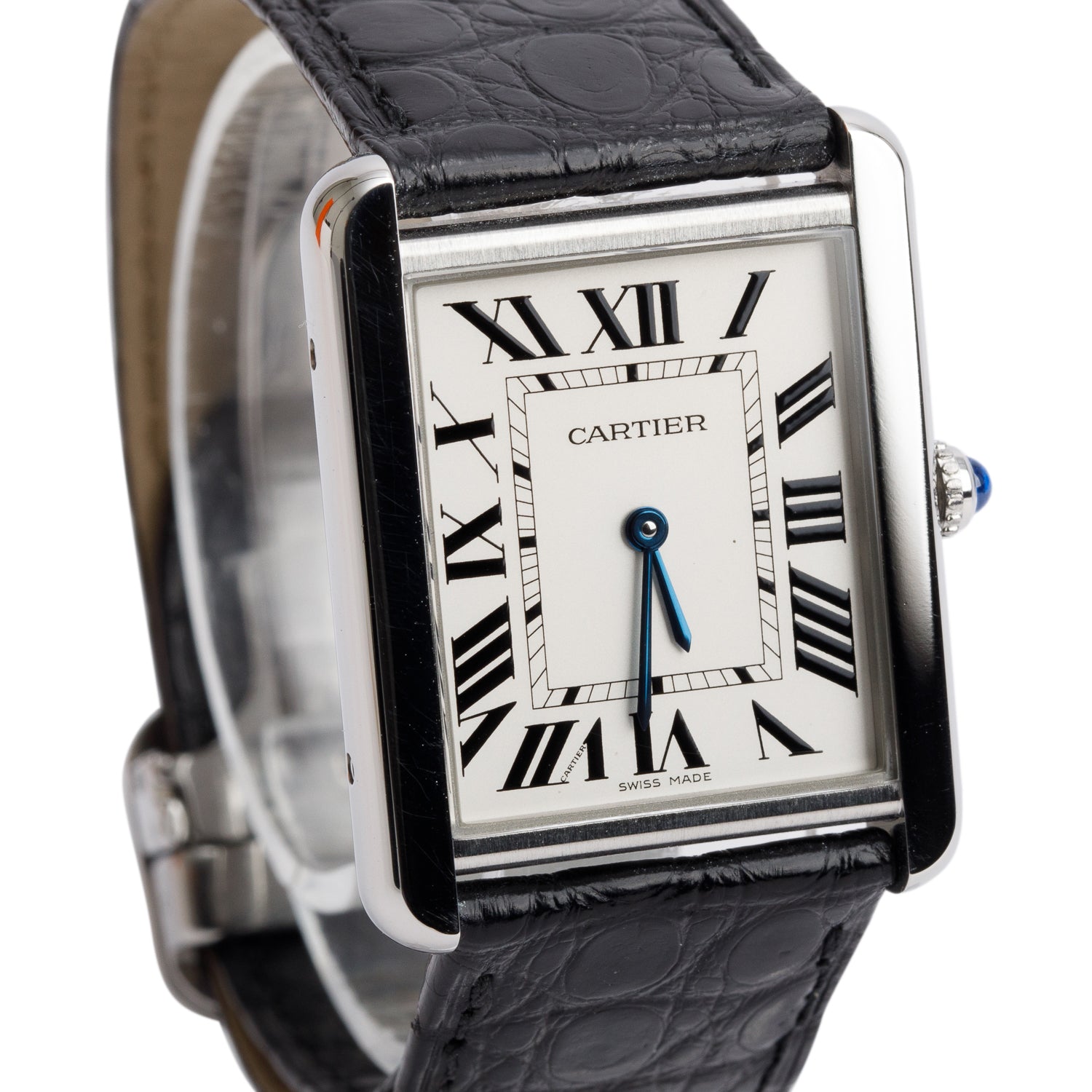 Cartier Stainless Steel Tank Solo Quartz Watch, Large Model 3169