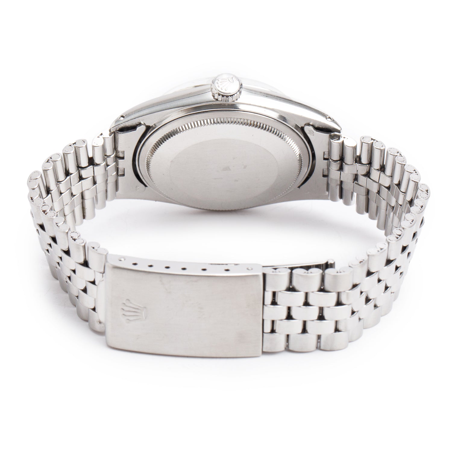 Rolex Vintage Stainless Steel Datejust 36 MM Automatic Watch Silver Dial M1601 w/ Box & Papers