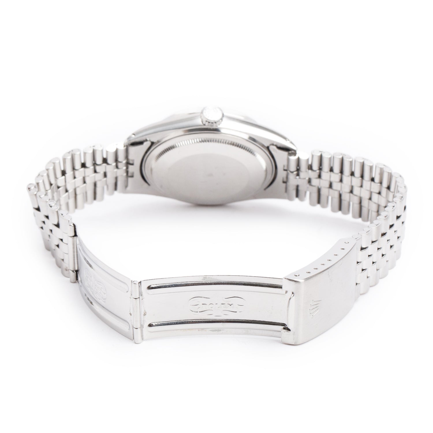 Rolex Vintage Stainless Steel Datejust 36 MM Automatic Watch Silver Dial M1601 w/ Box & Papers