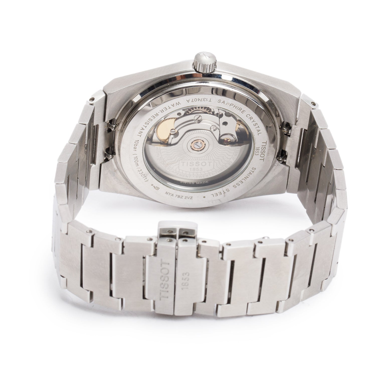 Tissot 2023 Stainless Steel PRX Powermatic 80 40 MM Automatic Watch Light Blue Dial w/ Box & Papers