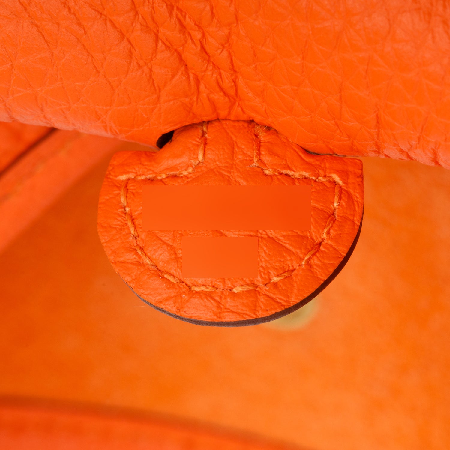 Hermes 2023 Orange Taurillon Clemence Amazone Evelyne TPM 16 w/ Box & Receipt