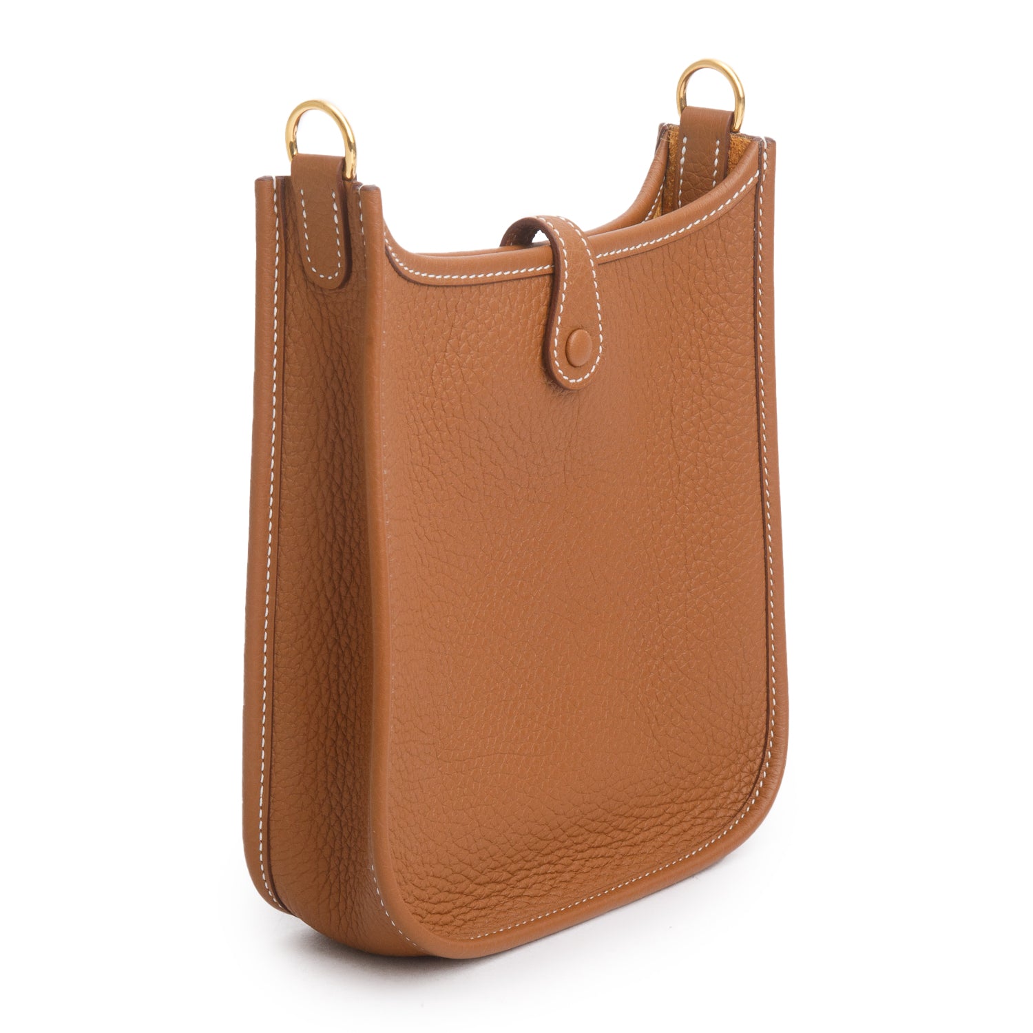 Hermes 2024 Gold Taurillon Clemence Amazone Evelyne TPM 16