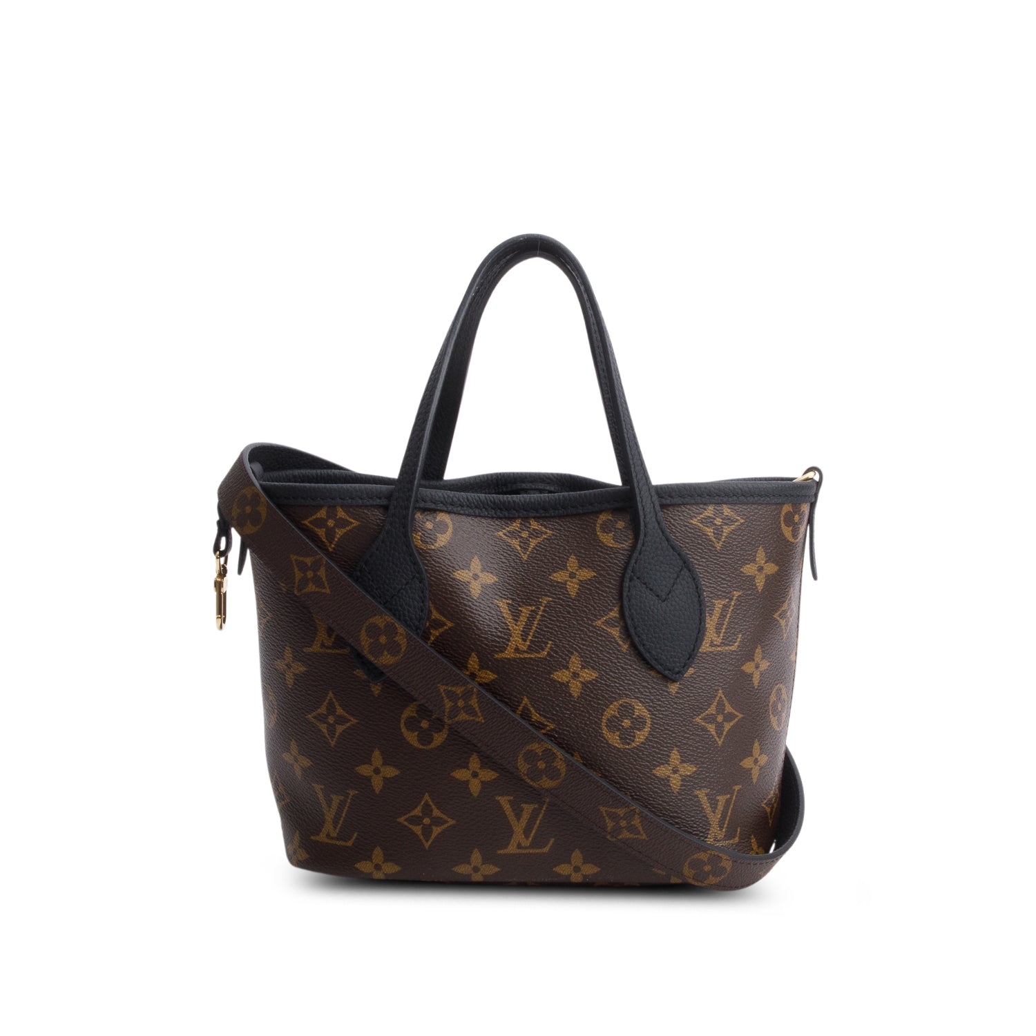 Louis Vuitton Monogram Neverfull Inside Out Bandouliere BB w/ Box, Pouch & Strap