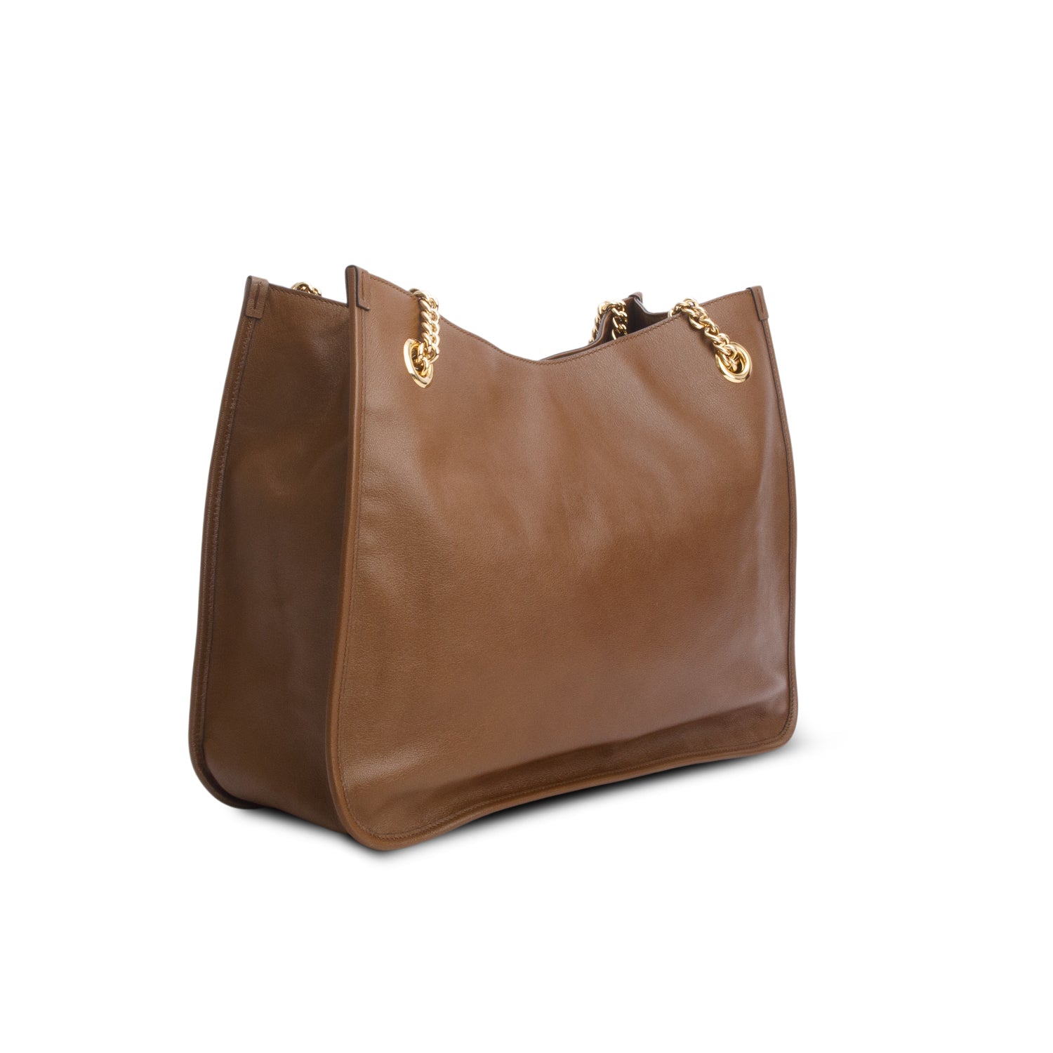 Gucci Brown New Sakai Calfskin Lux Horsebit 1955 Tote Bag