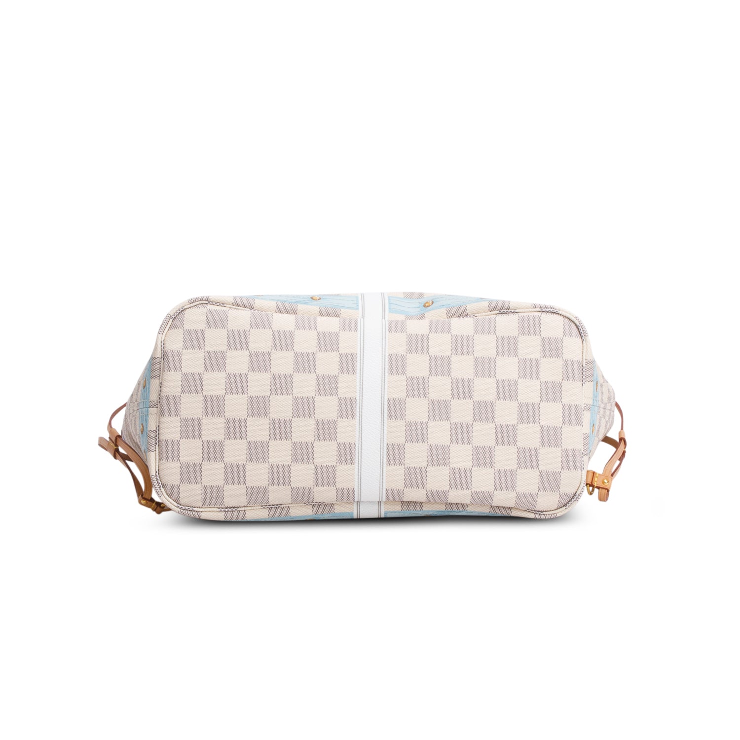 Louis Vuitton Damier Azur Summer Trunks Neverfull MM w/ Pouch
