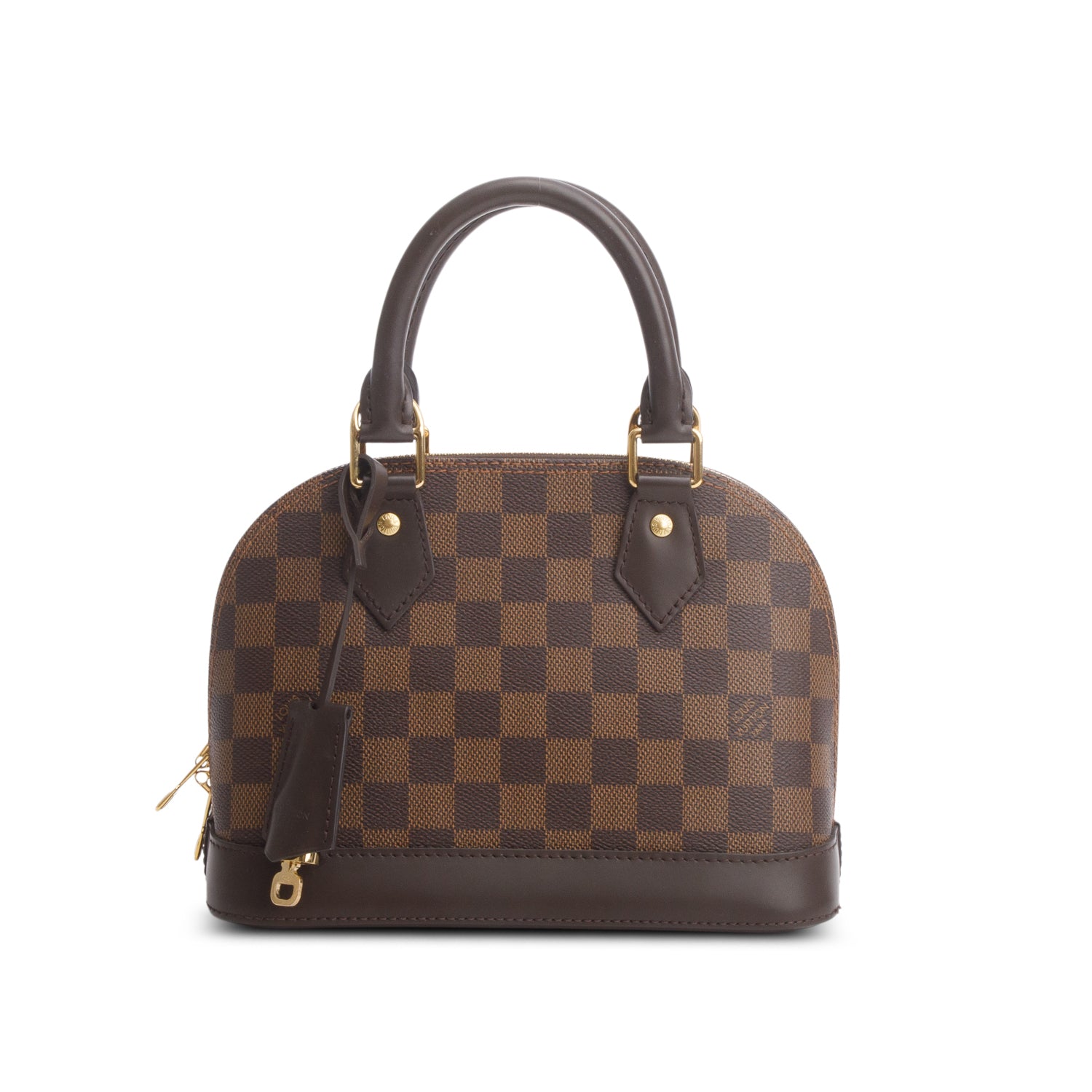 Louis Vuitton 2020 Damier Ebene Alma BB w/ Strap