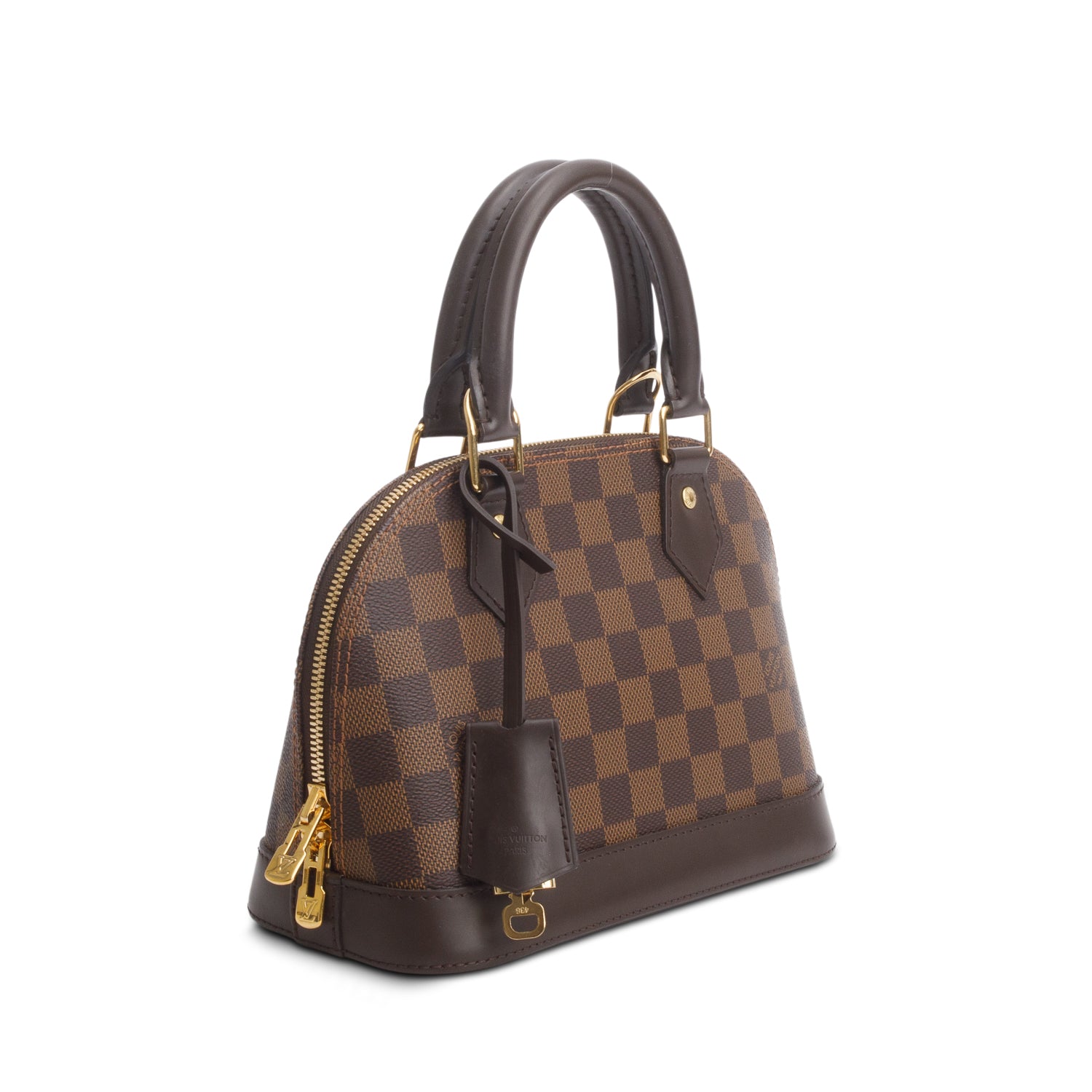 Louis Vuitton 2020 Damier Ebene Alma BB w/ Strap