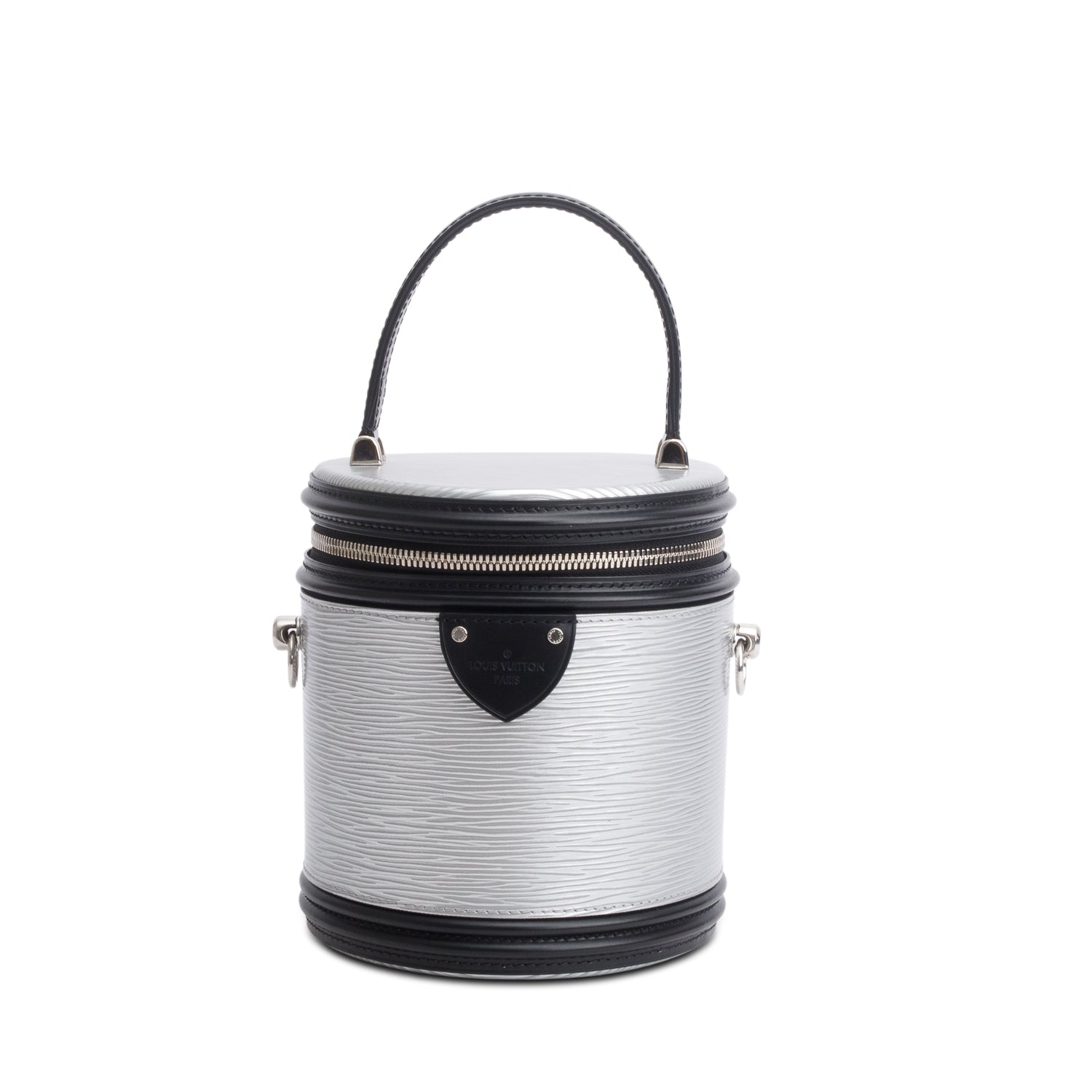 Louis Vuitton Metallic Silver Epi Leather Cannes w/ Strap