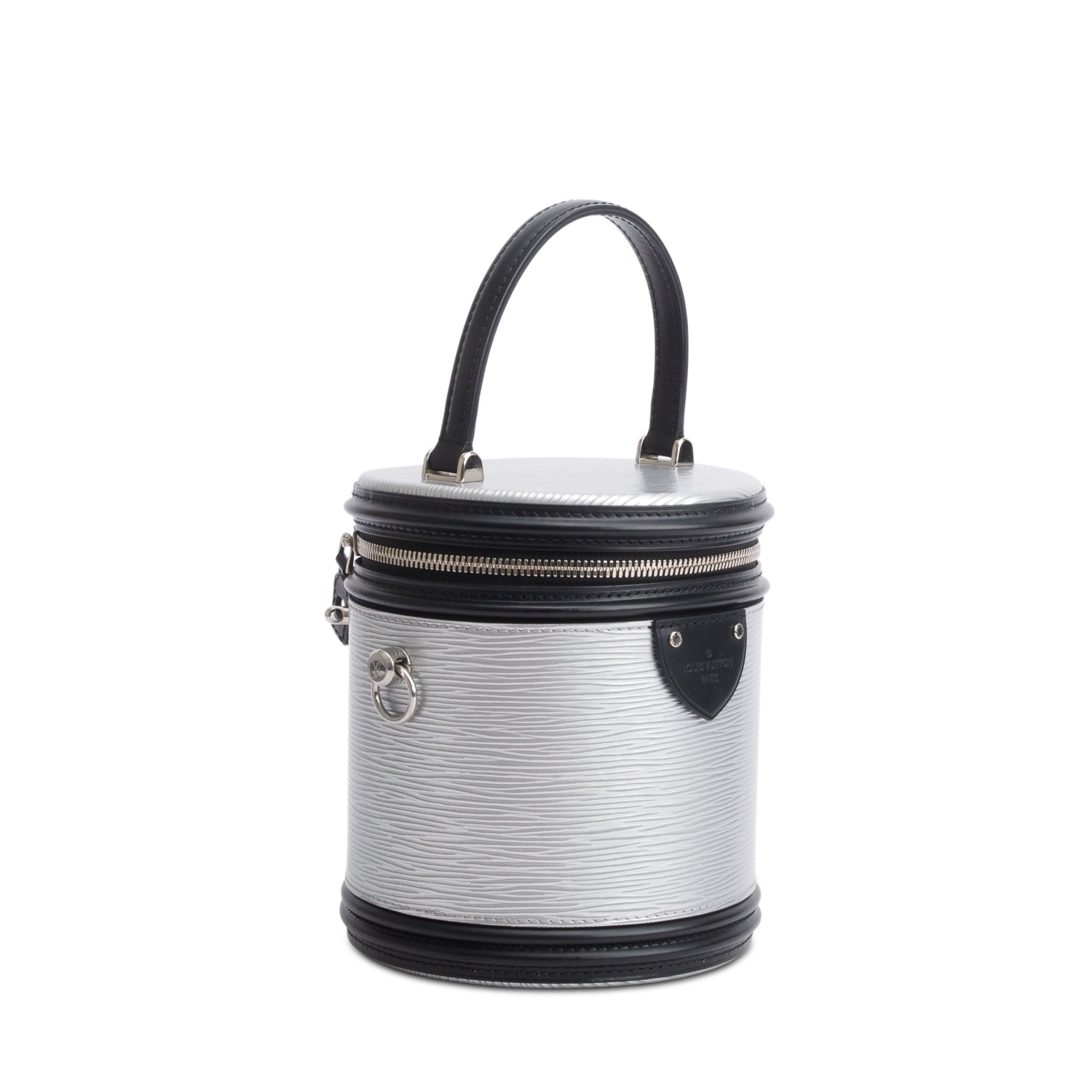 Louis Vuitton Metallic Silver Epi Leather Cannes w/ Strap