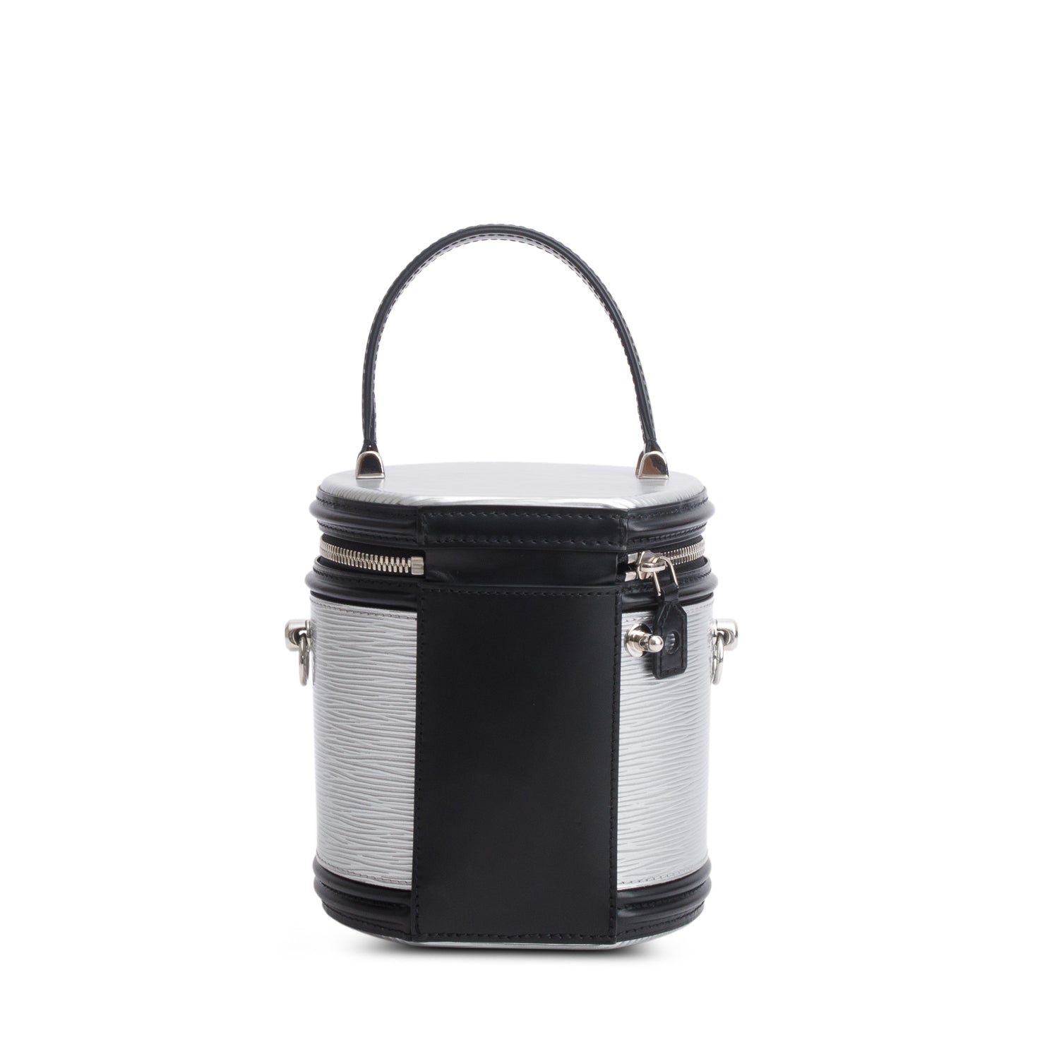 Louis Vuitton Metallic Silver Epi Leather Cannes w/ Strap