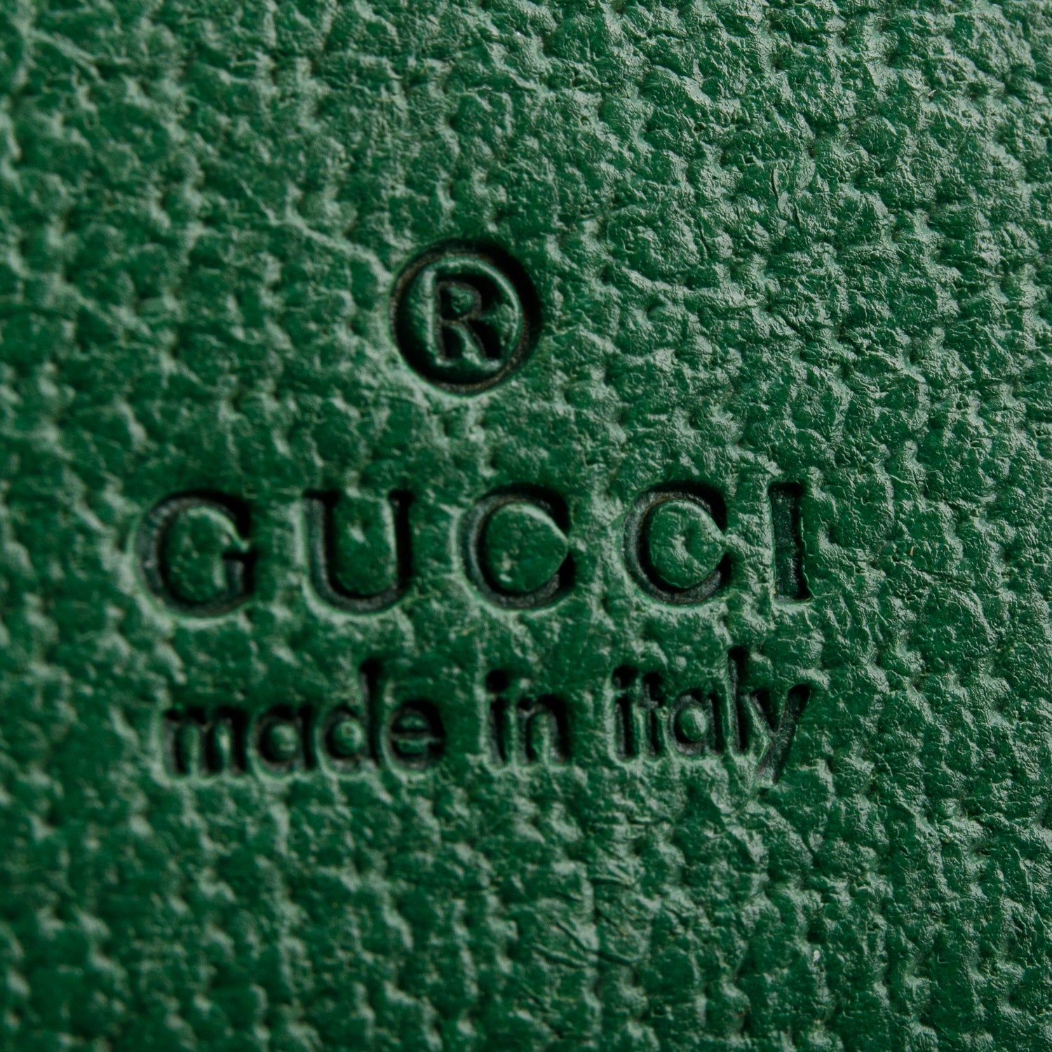 Gucci Green Monogram Web Belt Bag