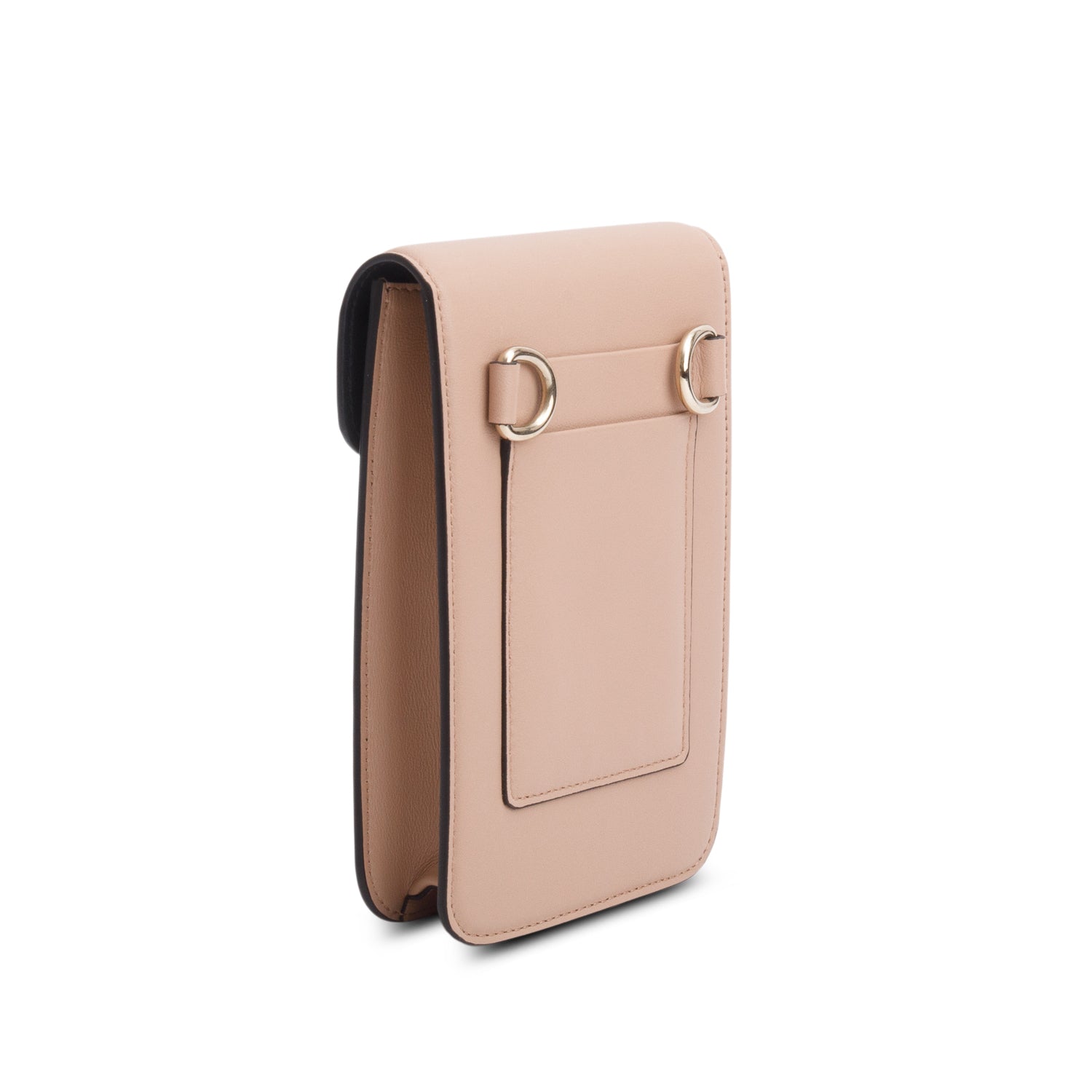 Valentino Pink Calfskin Loco Phone Pouch w/ Strap & Box