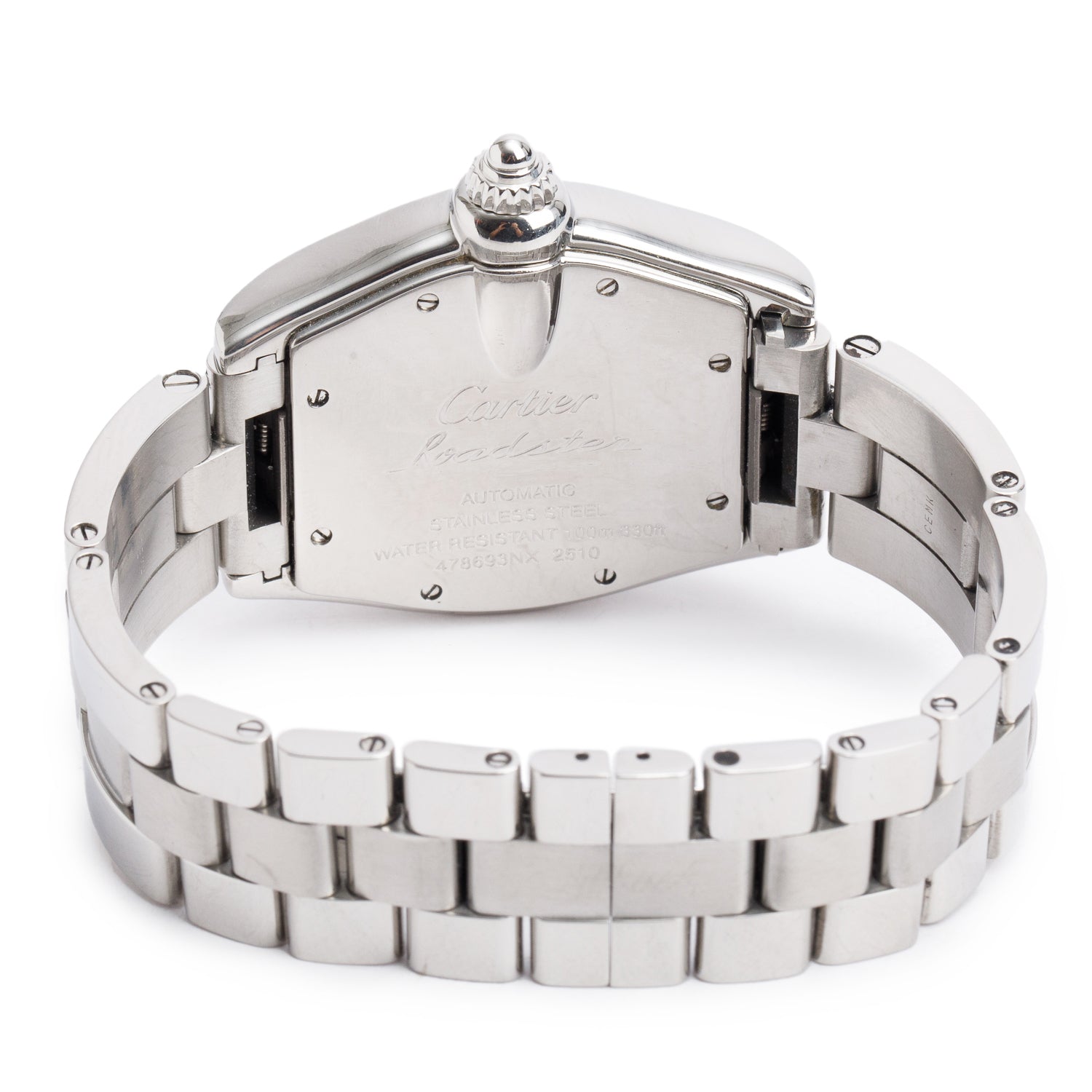 Cartier Stainless Steel Roadster Automatic Watch 2510