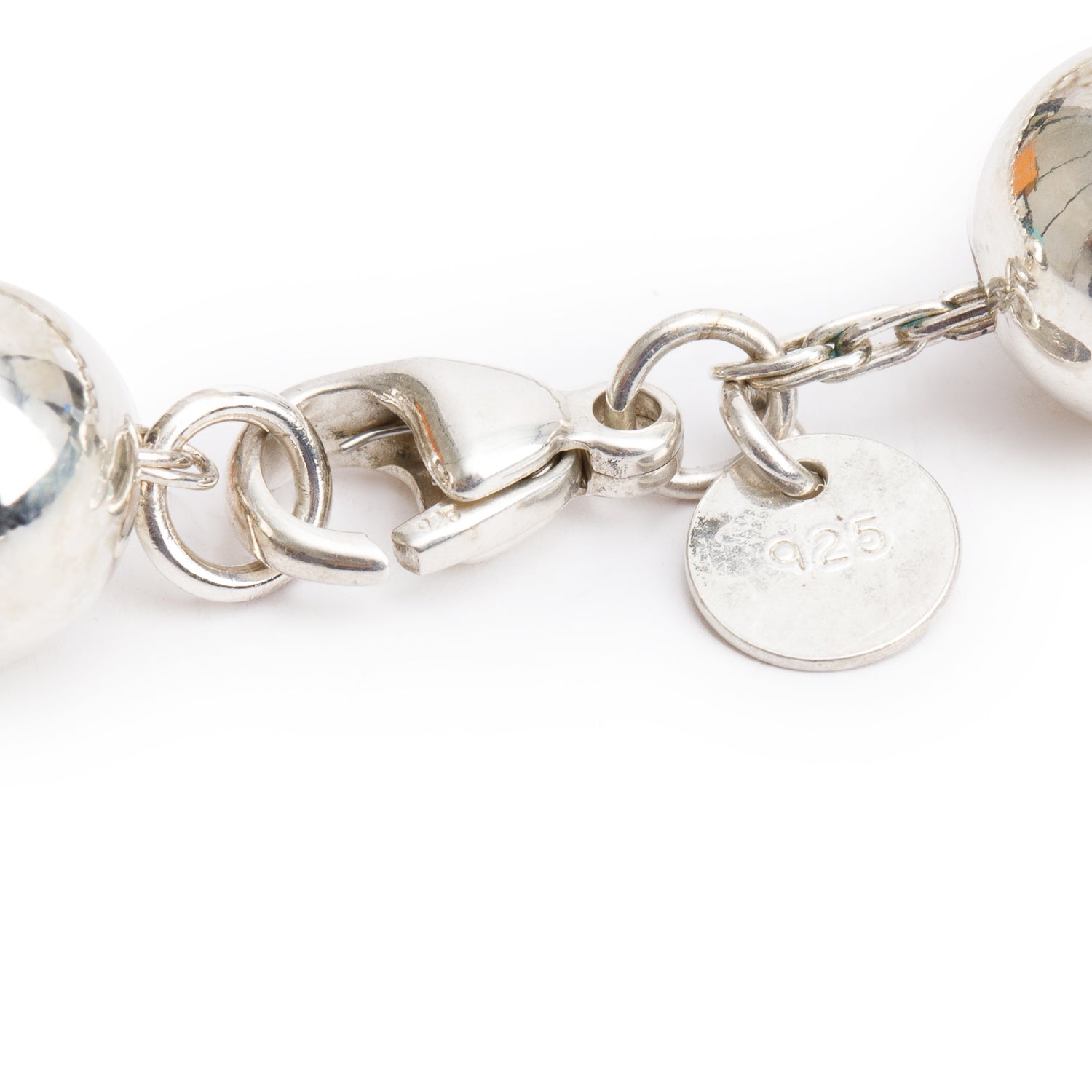 Tiffany & Co. Sterling Silver HardWear Ball Necklace