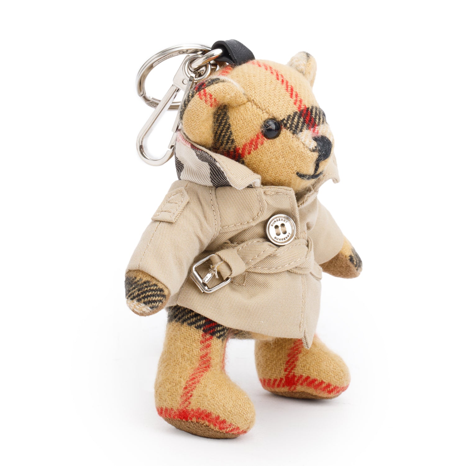 Burberry Brown Check Thomas Bear Charm