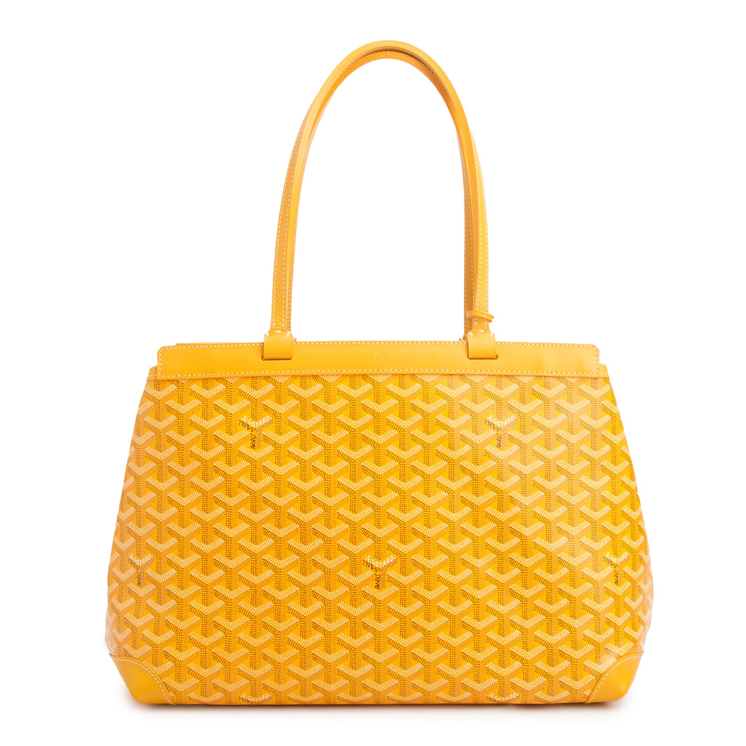 Goyard 2024 Orange Monogram Bellechasse PM Tote