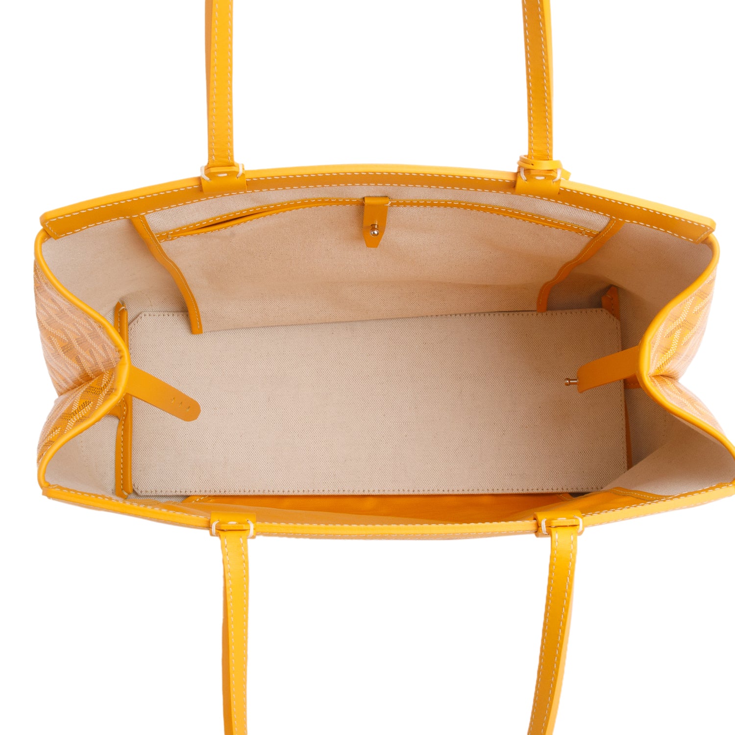 Goyard 2024 Orange Monogram Bellechasse PM Tote