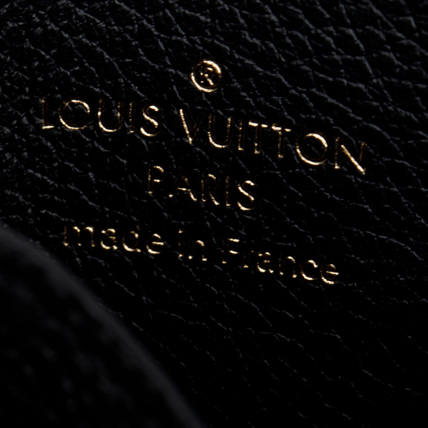 Louis Vuitton Black Monogram Empreinte Leather LV Charms Card Holder