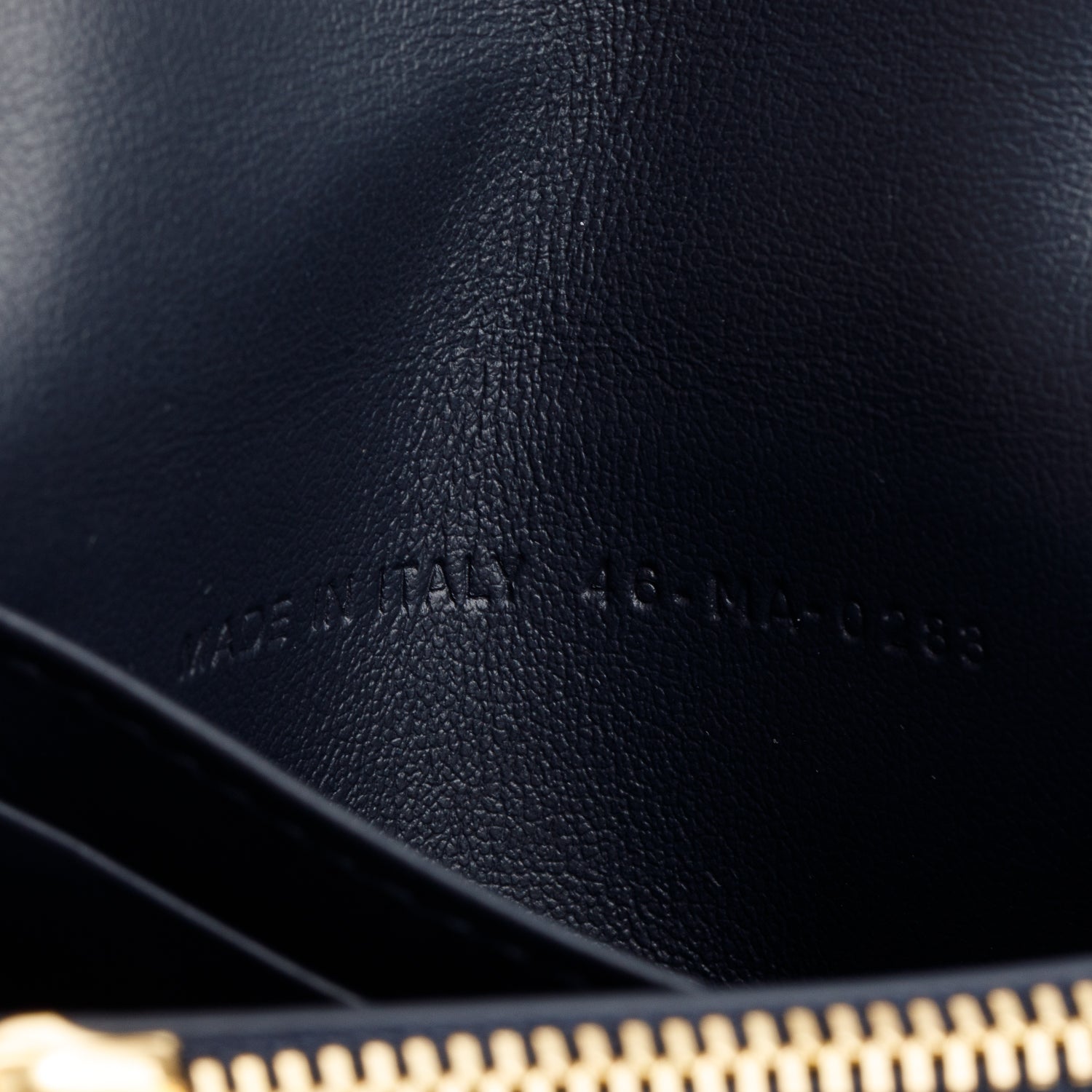 Christian Dior 2023 Blue Oblique 30 Montaigne Glycine Wallet