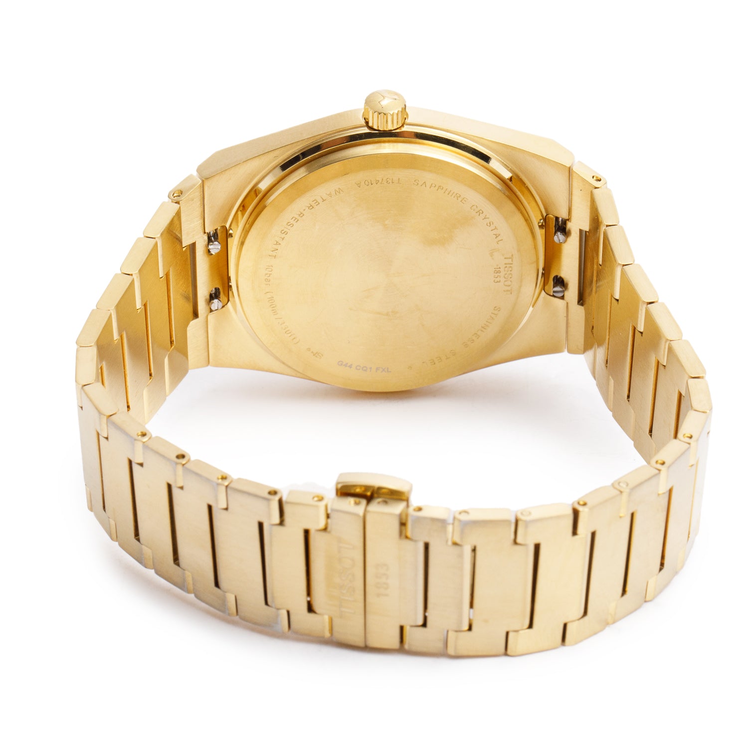 Tissot 2022 Gold-Plated Stainless Steel PRX 40 MM Quartz Watch Gold Dial w/ Box & Papers