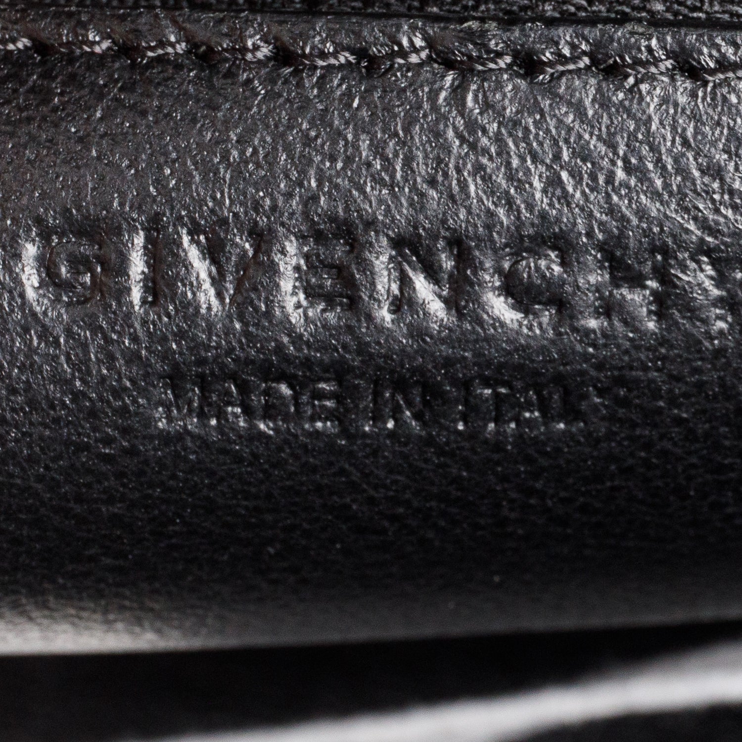 Givenchy Burgundy Small Smooth Leather Horizon Satchel w/ Strap