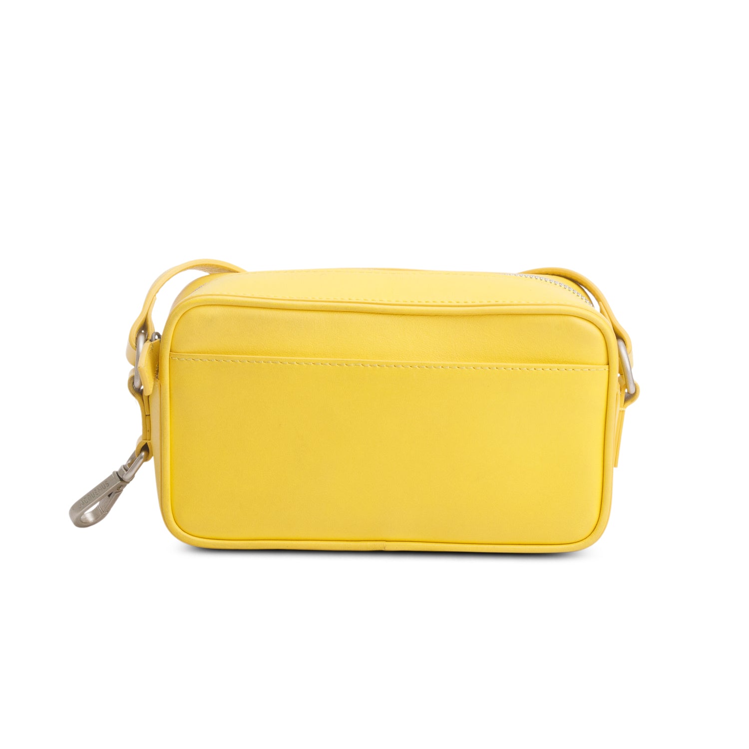 Jacquemus Yellow Calfskin Leather The Baneto Camera Bag