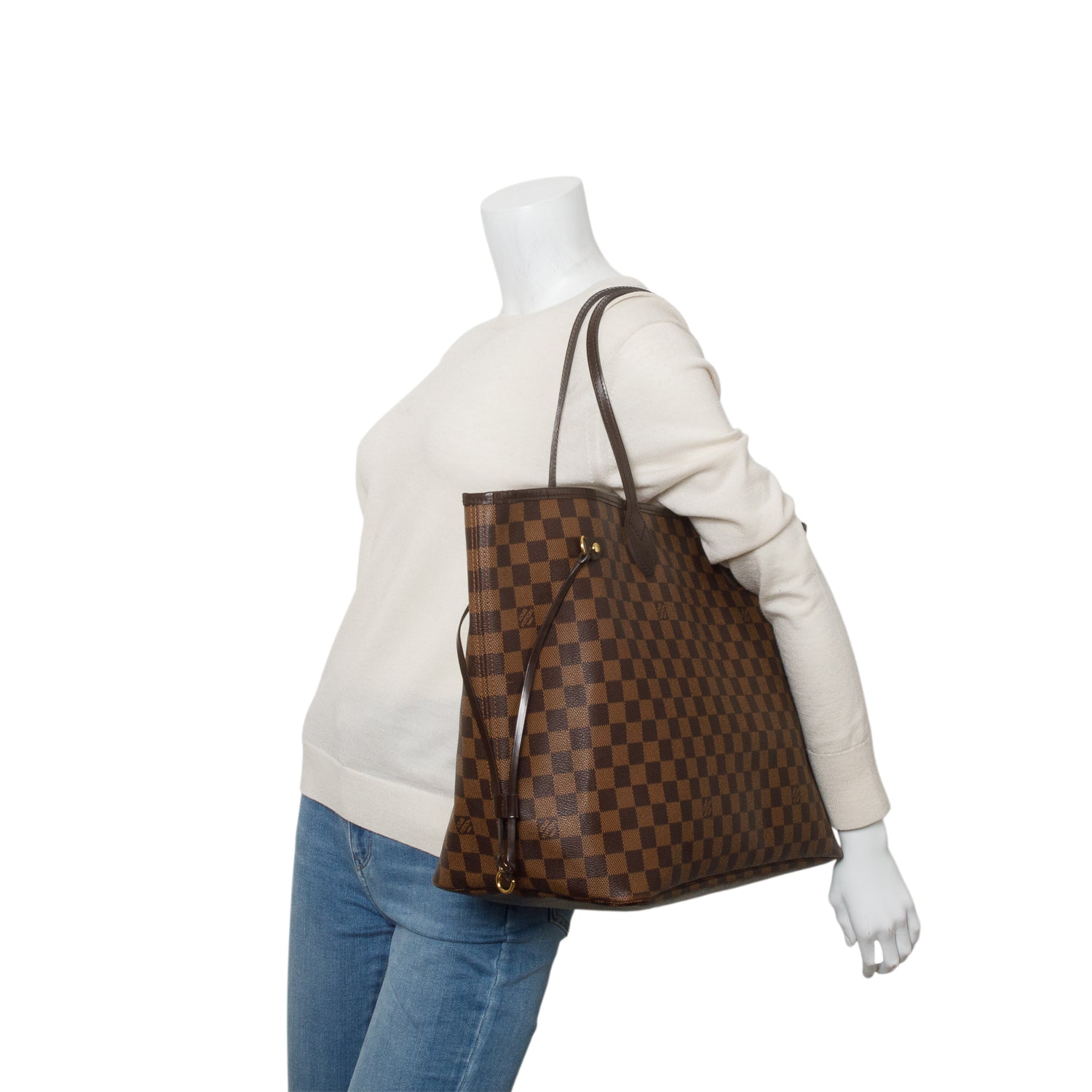 Louis Vuitton Damier Ebene Neverfull GM w/ Receipt