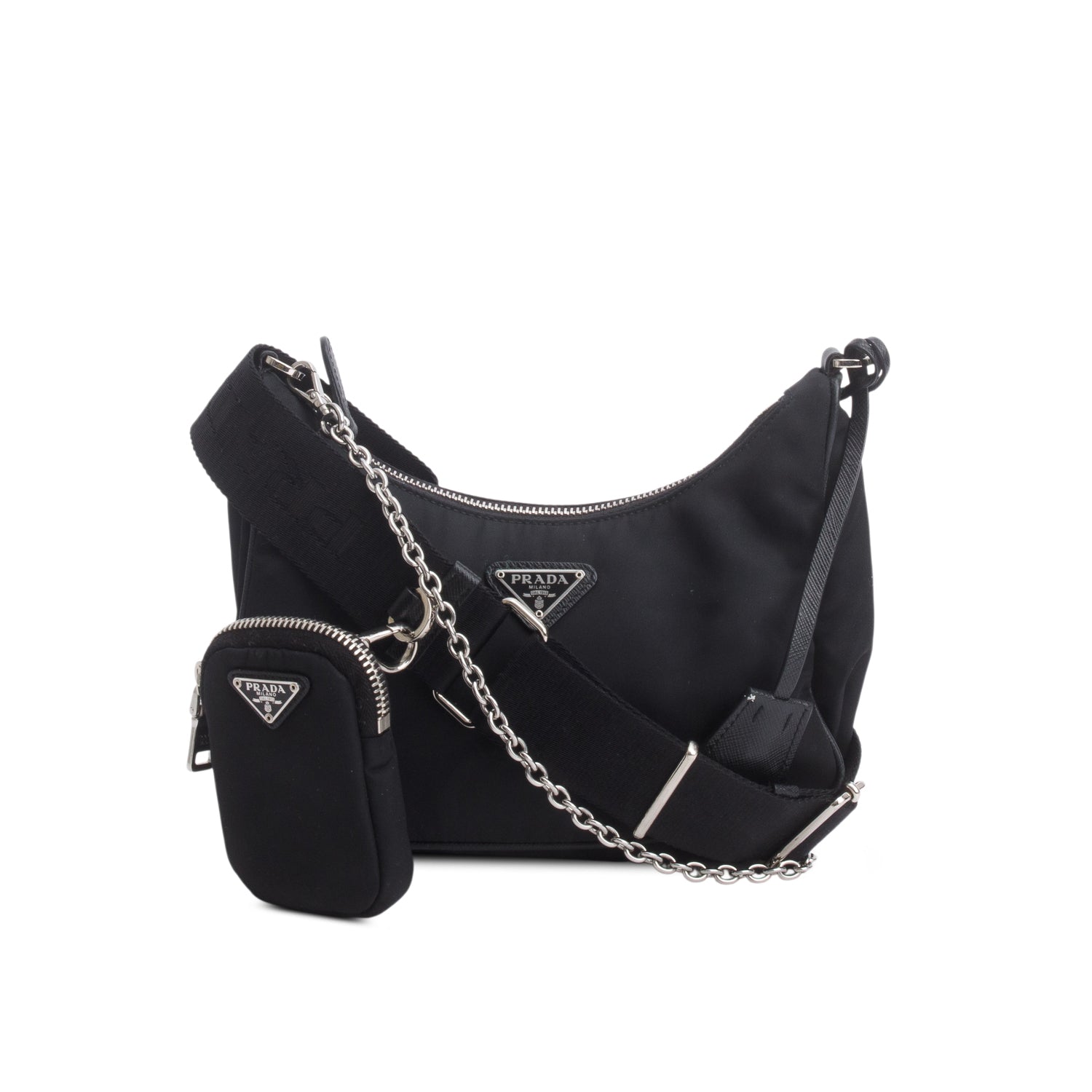 Prada Black Re-Edition 2005 Re-Nylon Bag