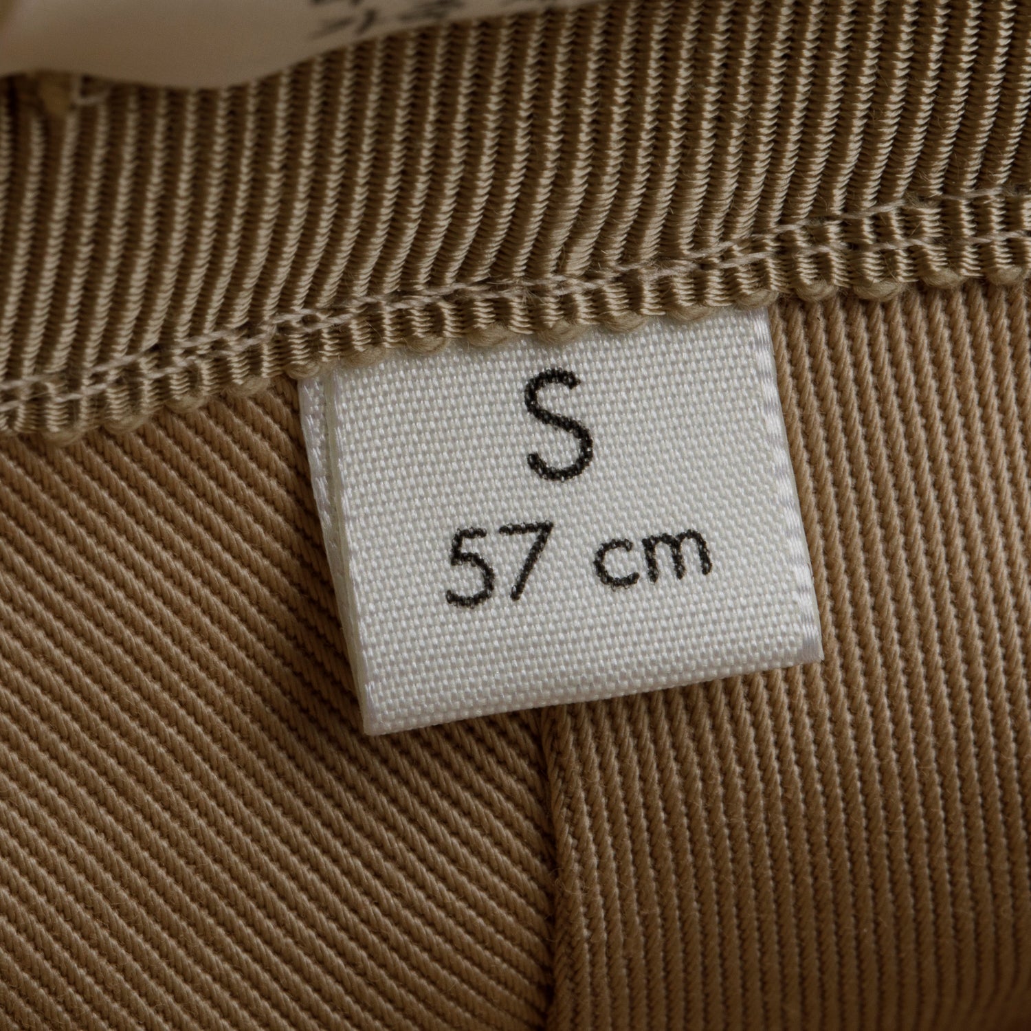 Gucci Beige Monogram Textured Dollar Calfskin GG Jago Bucket Hat, Size S