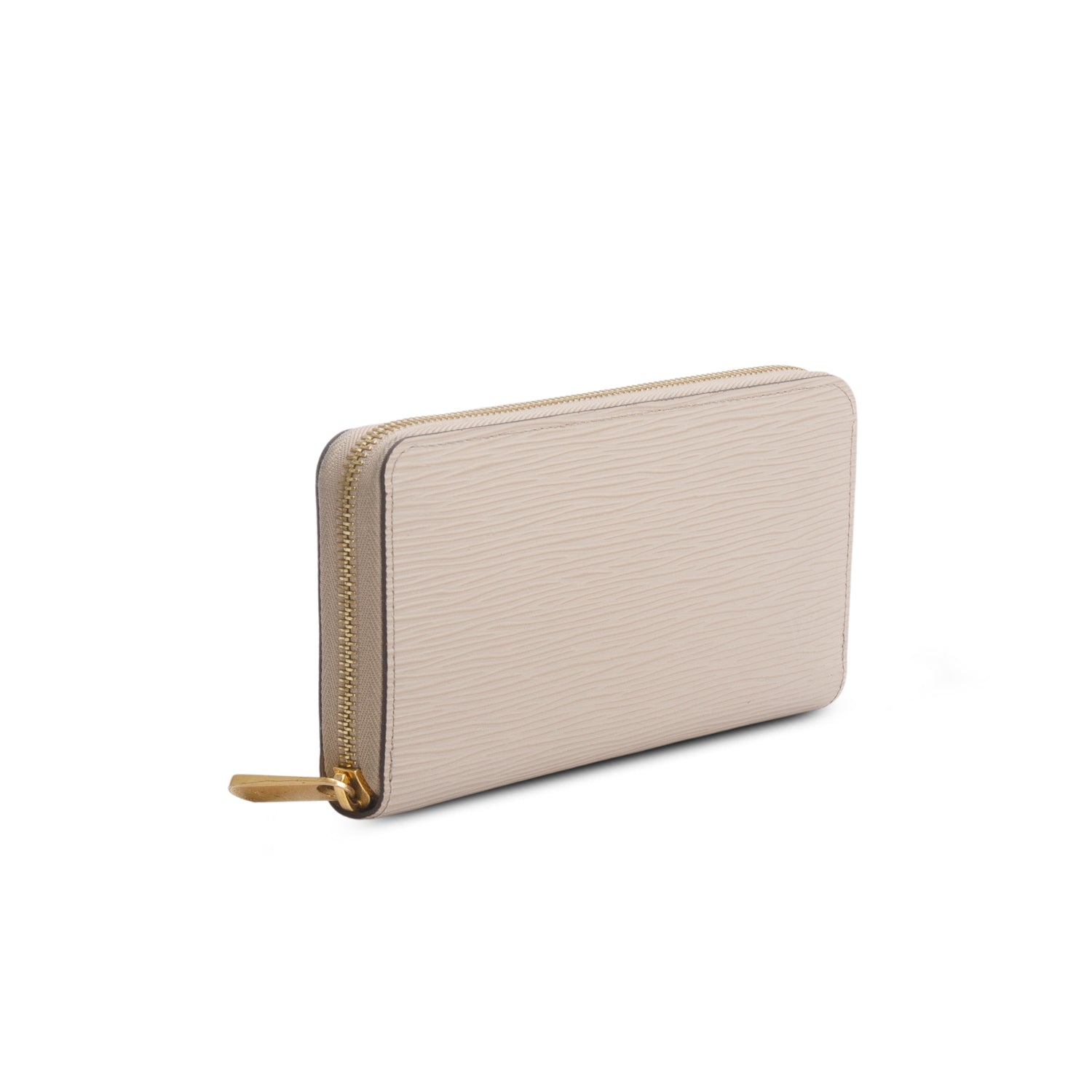 Louis Vuitton Taupe Epi Leather Zippy Wallet
