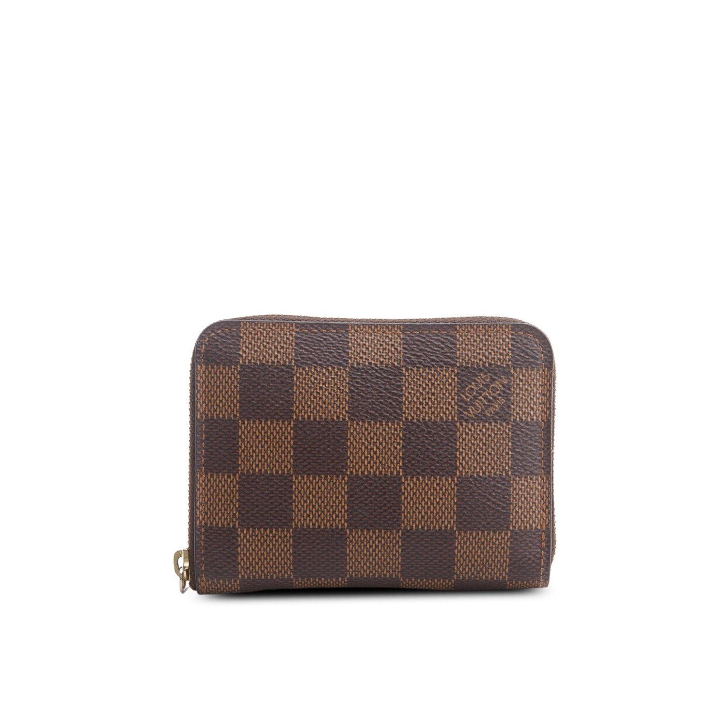 Louis Vuitton Damier Ebene Zippy Coin Purse w/ Receipt