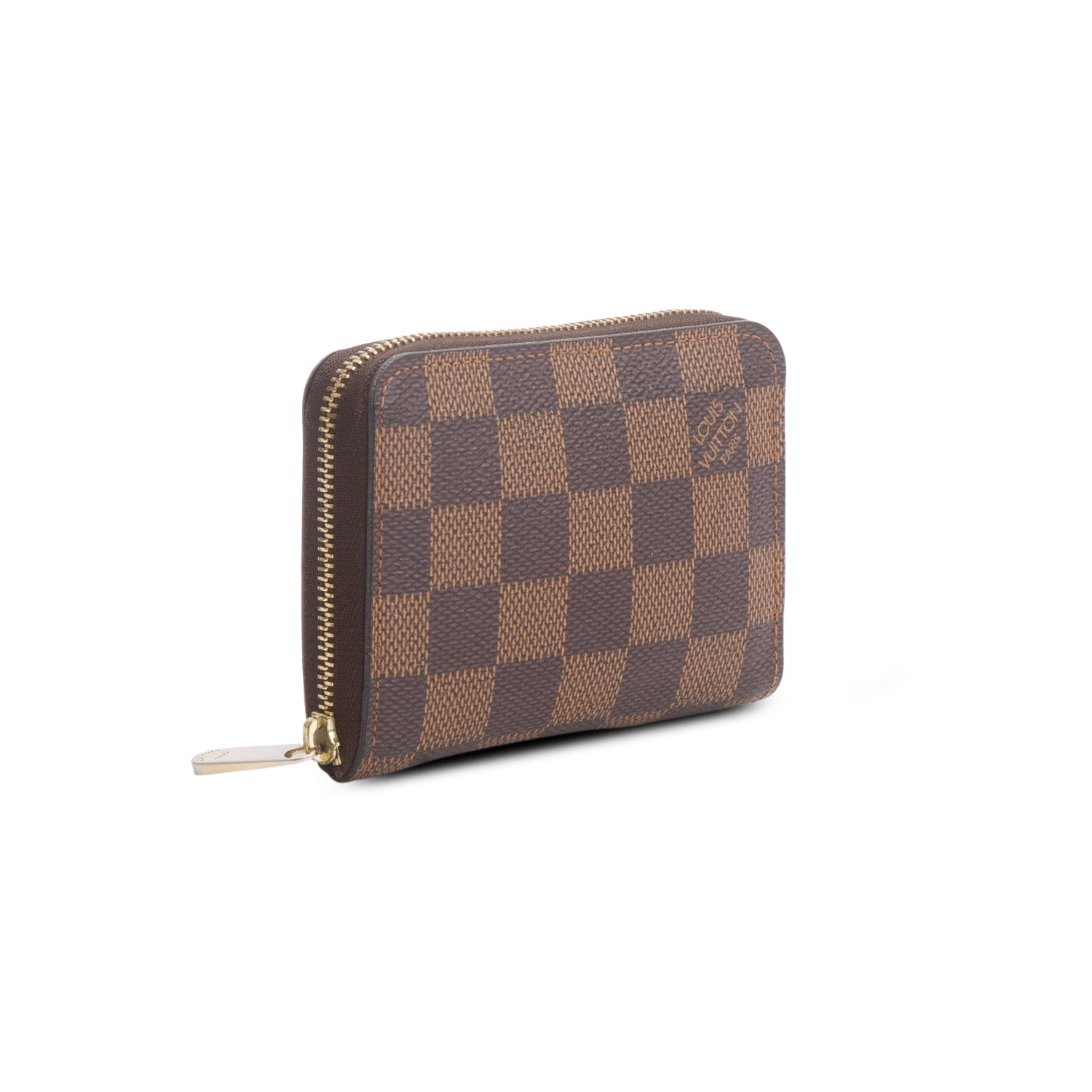 Louis Vuitton Damier Ebene Zippy Coin Purse w/ Receipt