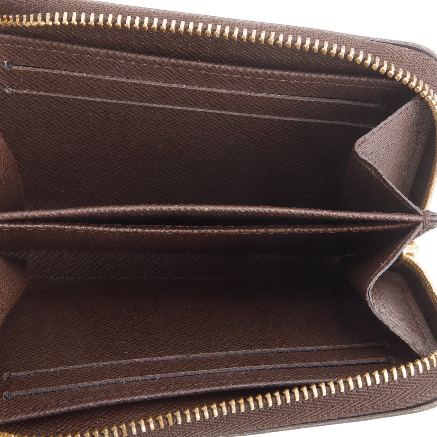 Louis Vuitton Damier Ebene Zippy Coin Purse w/ Receipt