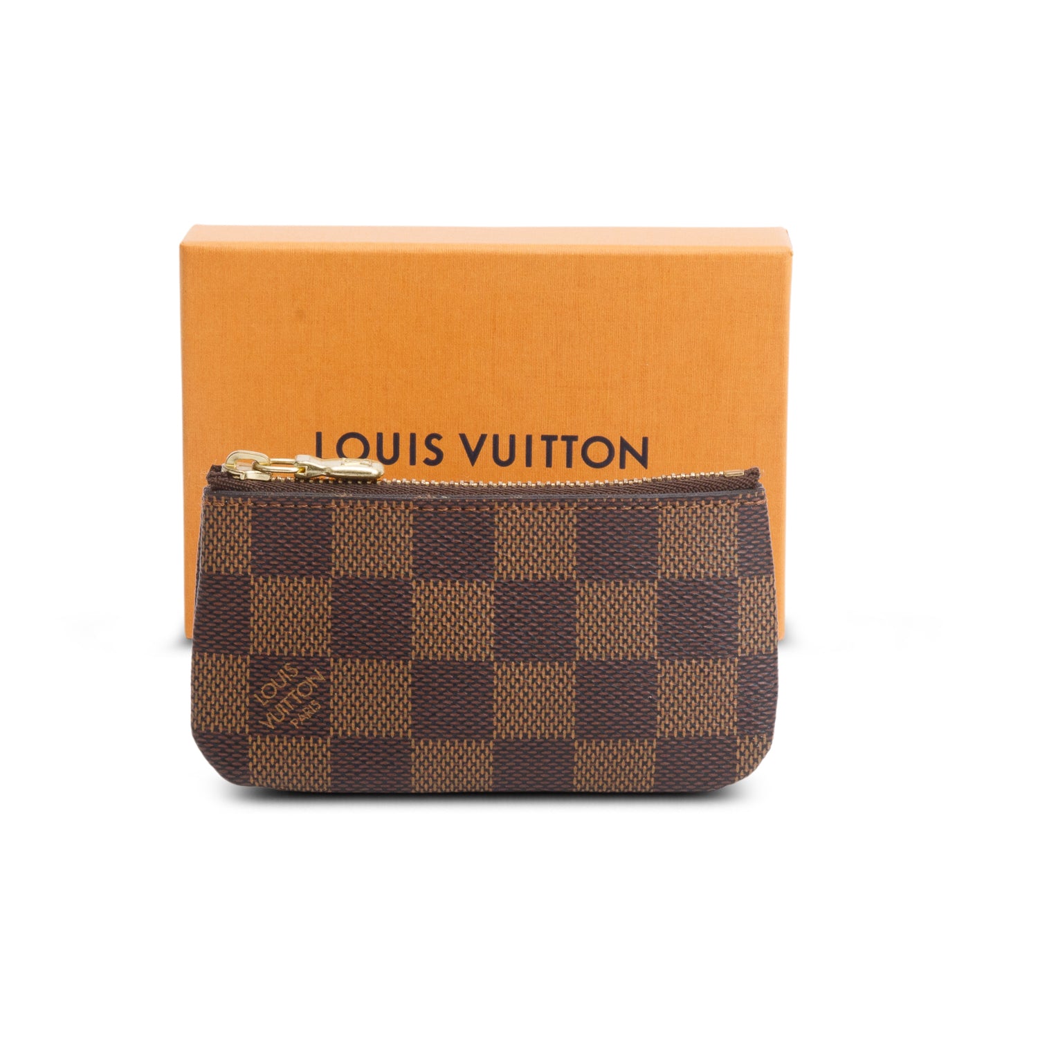 Louis Vuitton 2020 Damier Ebene Key Pouch w/ Box & Receipt