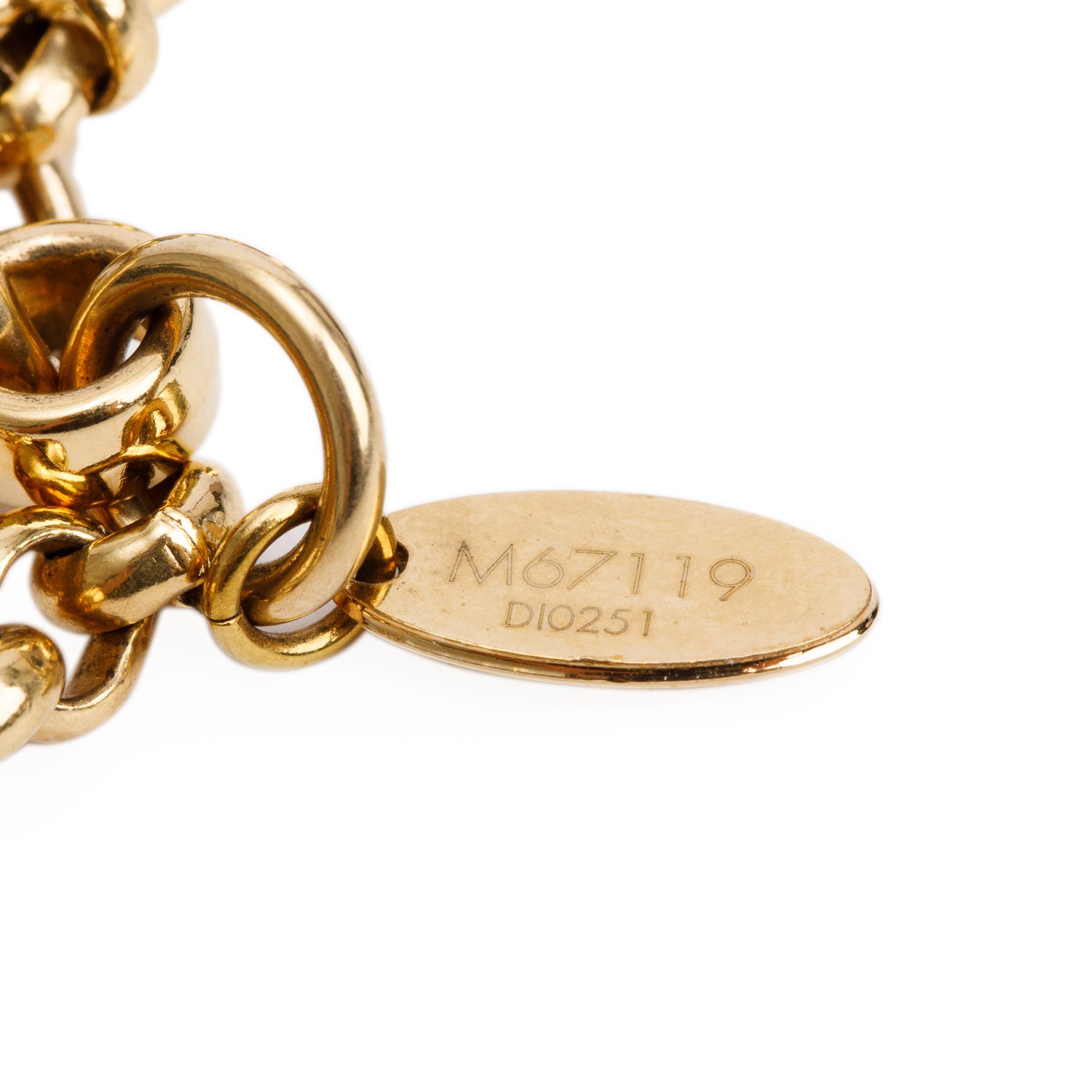 Louis Vuitton 2021 Gold-Tone Fleur de Monogram Bag Charm