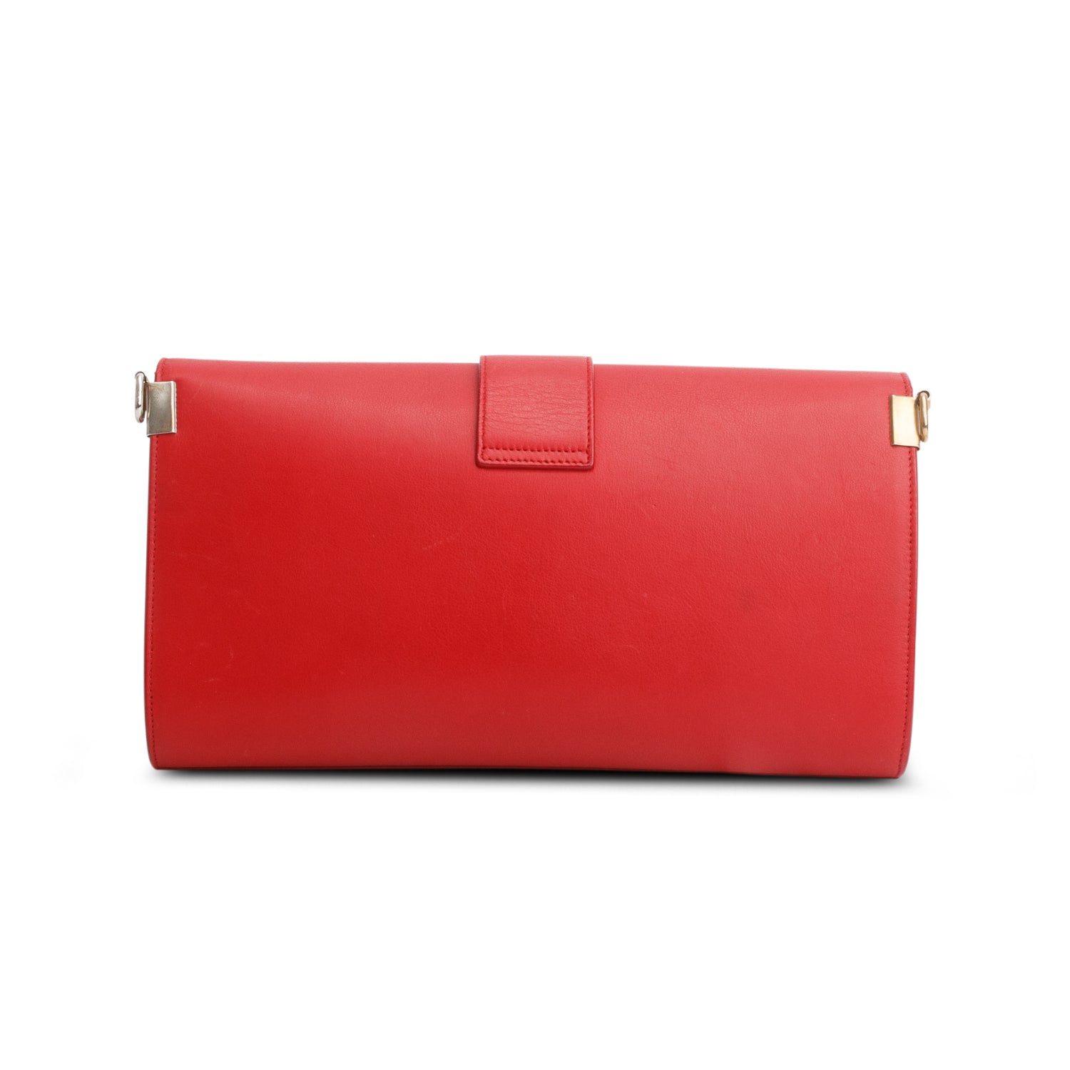 Saint Laurent Red Calfskin Classic Y Ligne w/ Strap