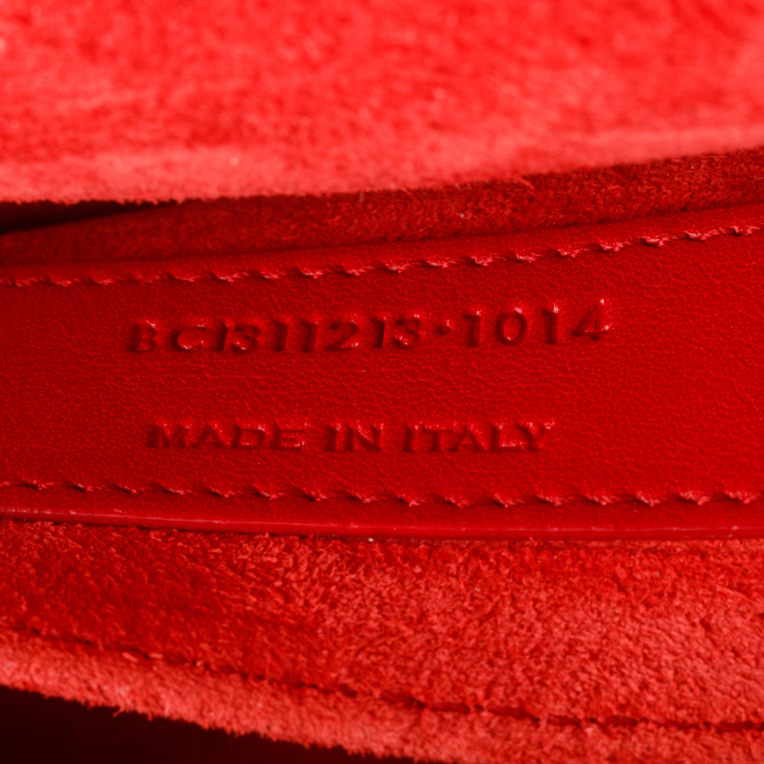 Saint Laurent Red Calfskin Classic Y Ligne w/ Strap