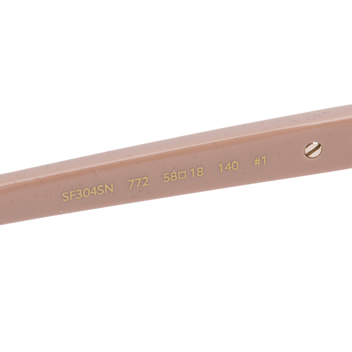 Ferragamo SF304SN Rose Gold Butterfly Sunglasses w/ Case