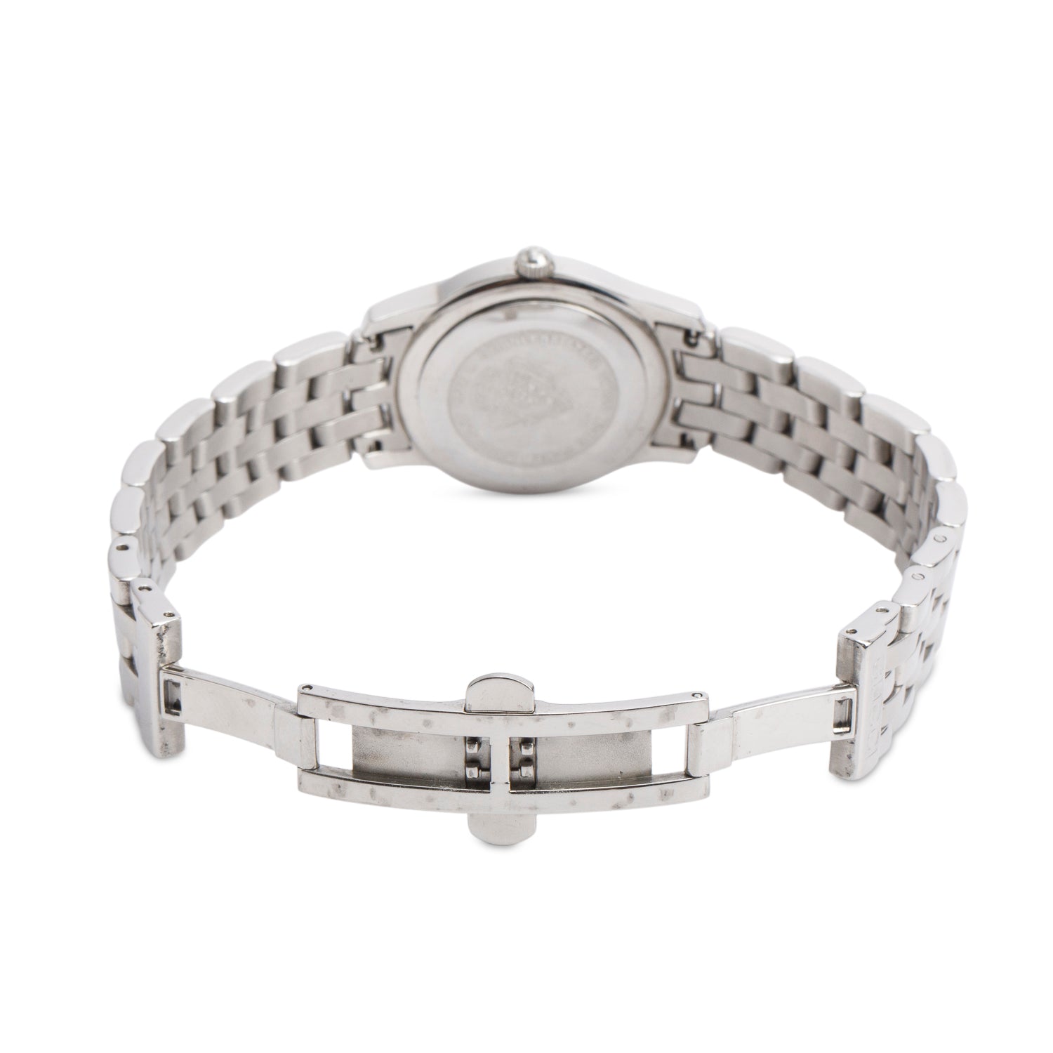 Gucci Stainless Steel 5500 Series 27 MM Watch Black Dial