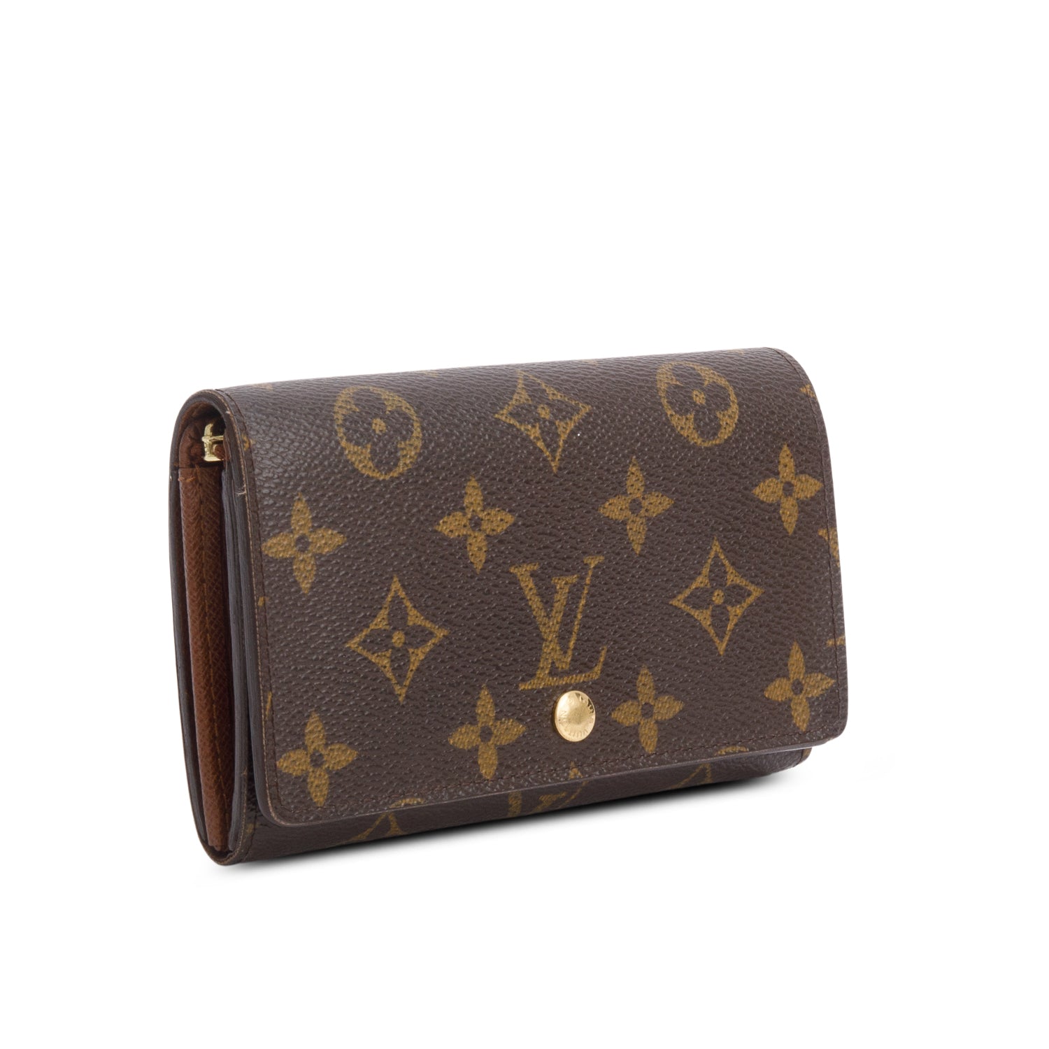 Louis Vuitton Monogram Porte-Monnaie Tresor Wallet