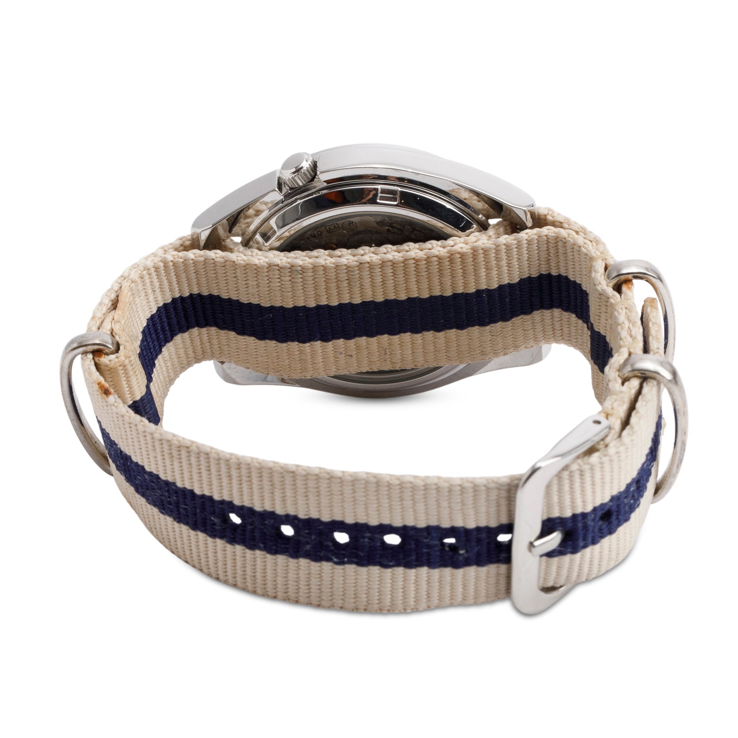 Seiko Stainless Steel Series 5 38 MM Day Date Automatic Watch Silver Dial