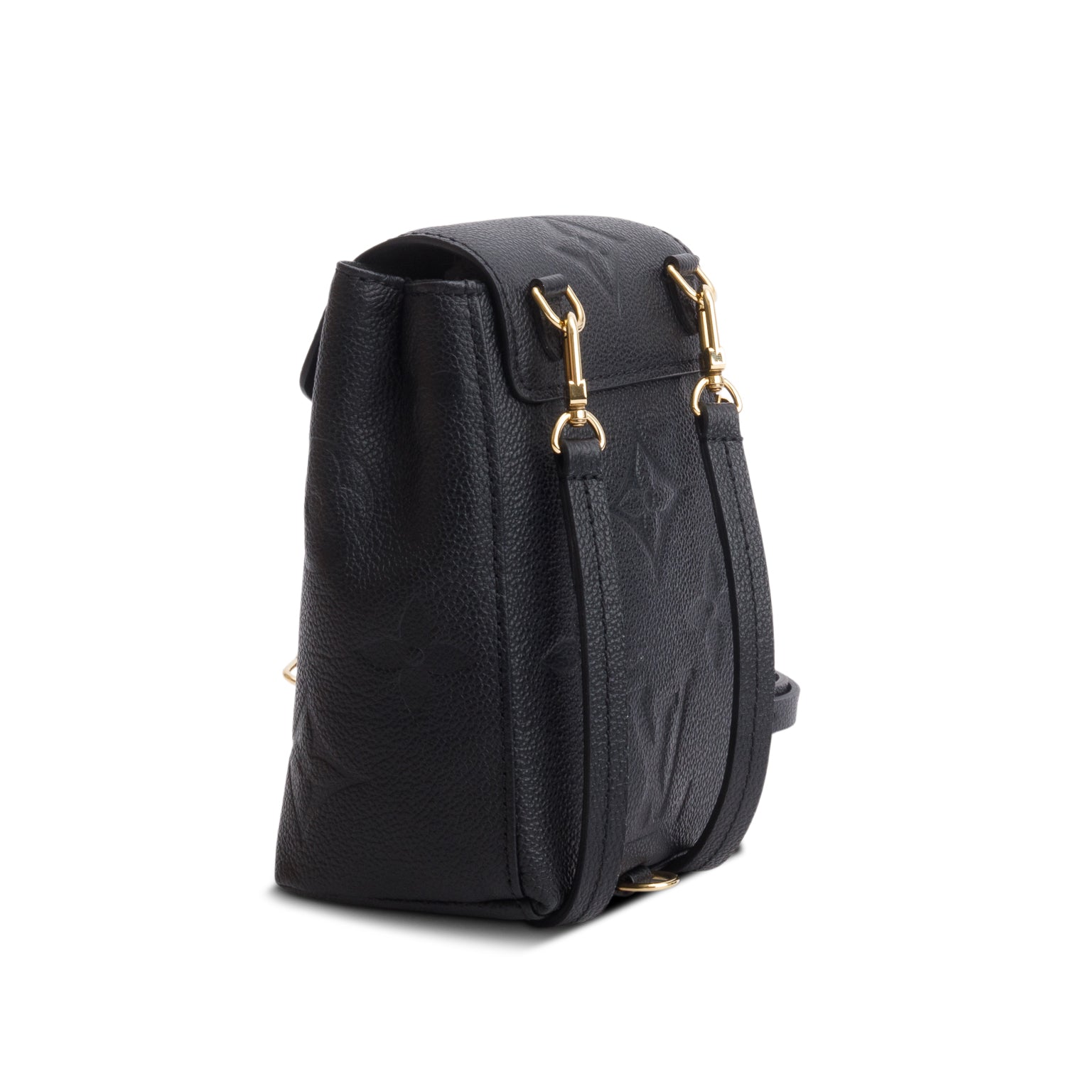 Louis Vuitton Black Empreinte Monogram Giant Tiny Backpack w/ Box